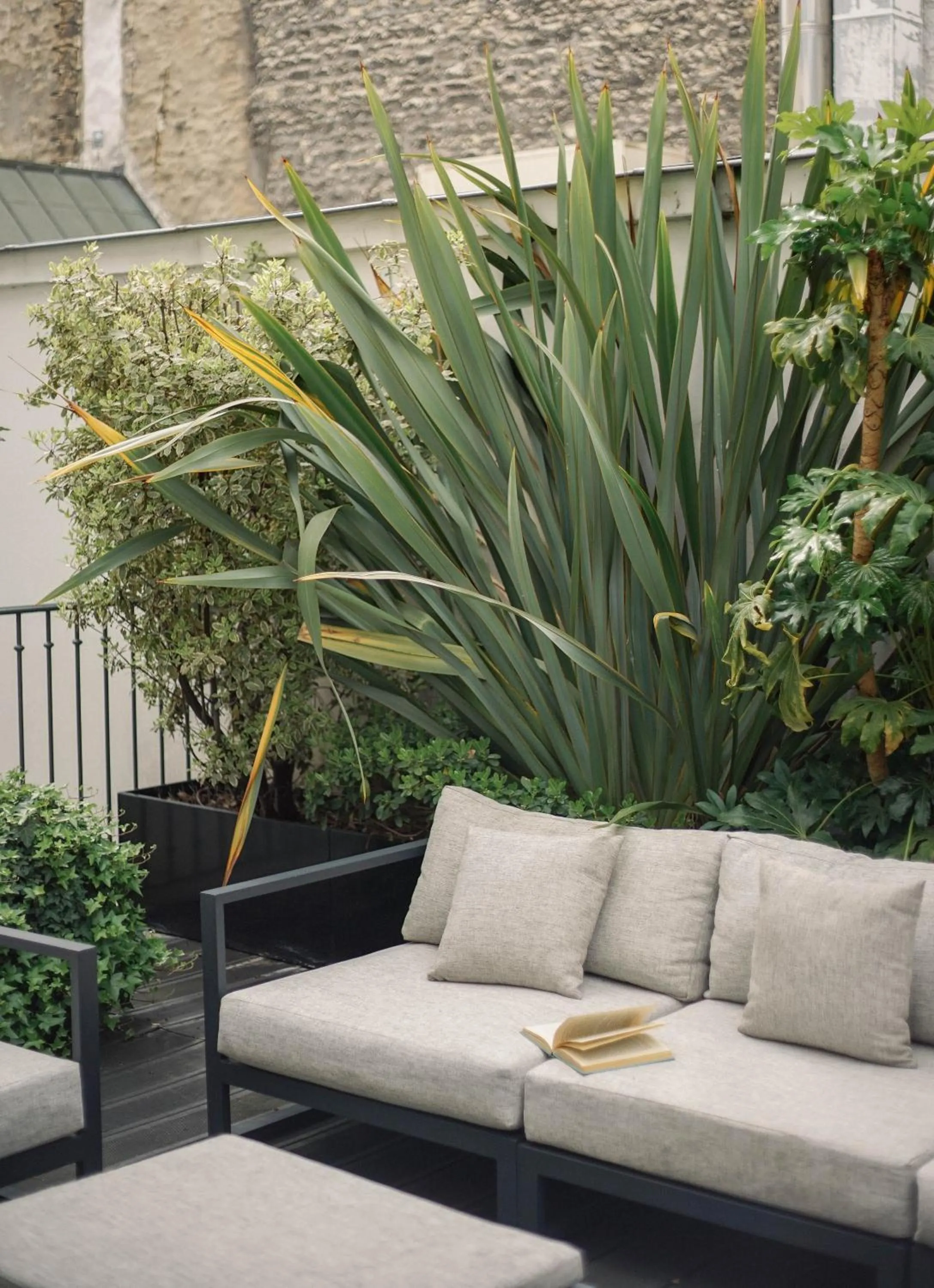Balcony/Terrace in Hotel Les Bains Paris
