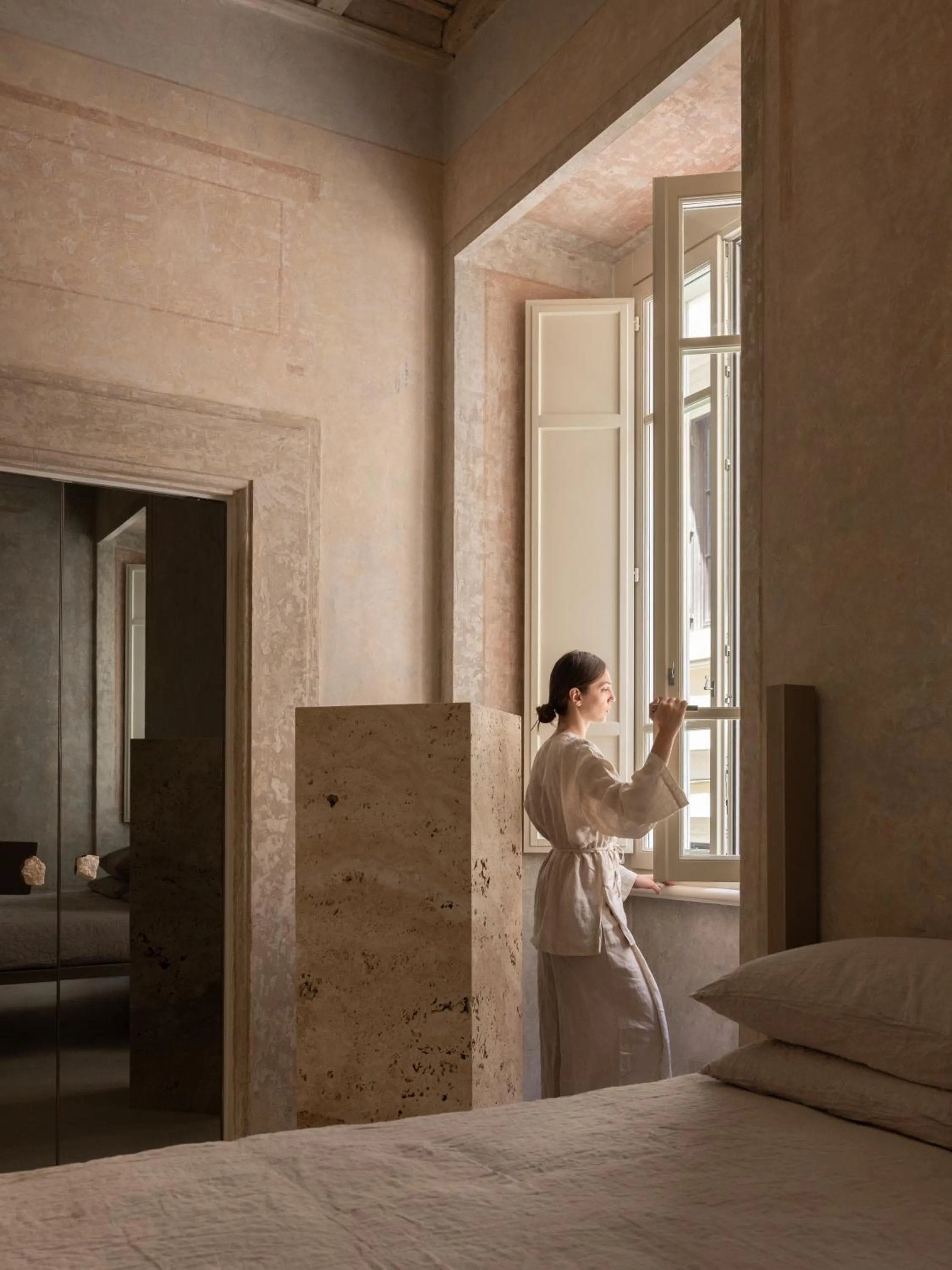 Photo of the whole room, Bed in Nomos Hotel