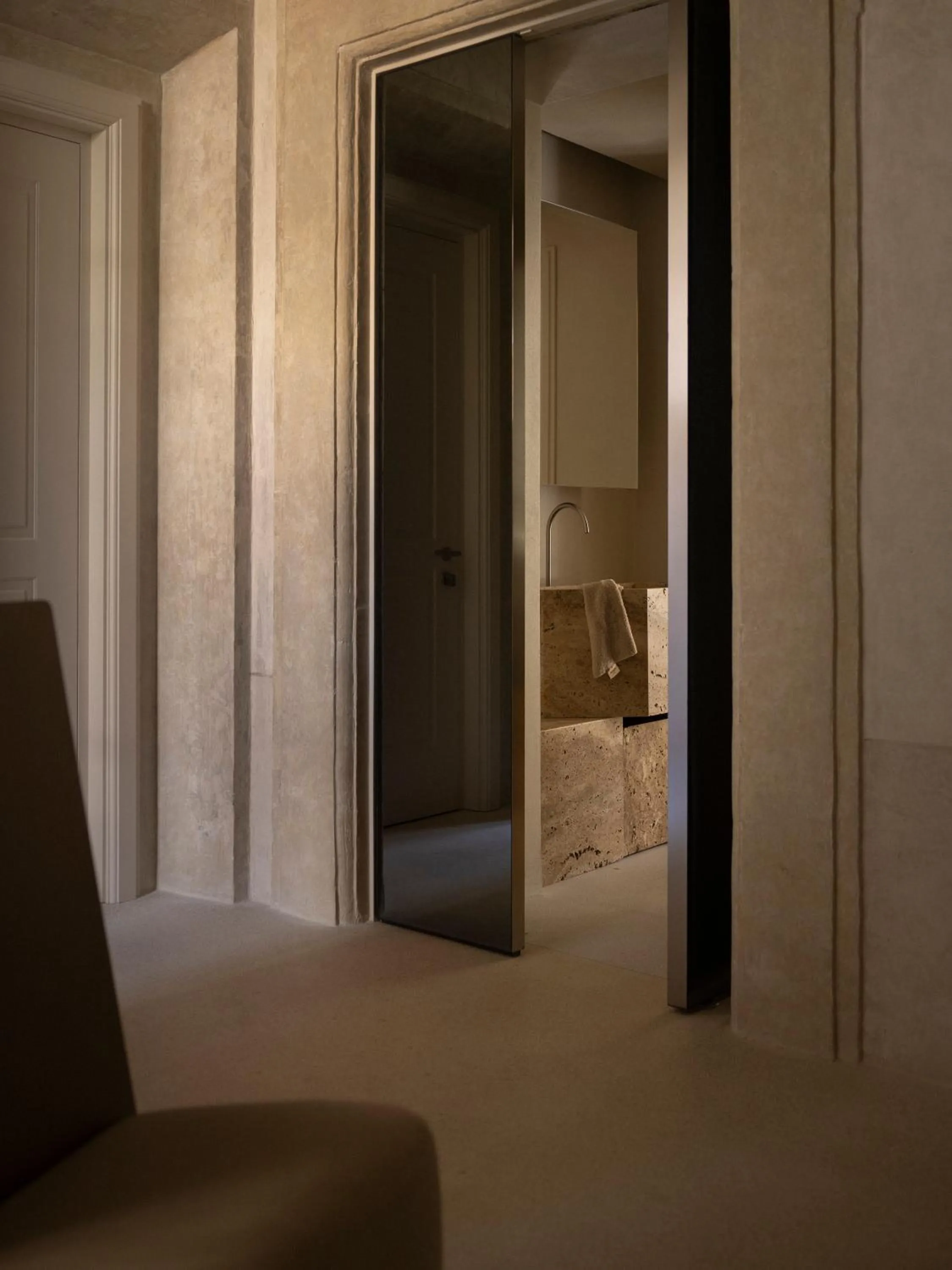 Photo of the whole room, Bed in Nomos Hotel