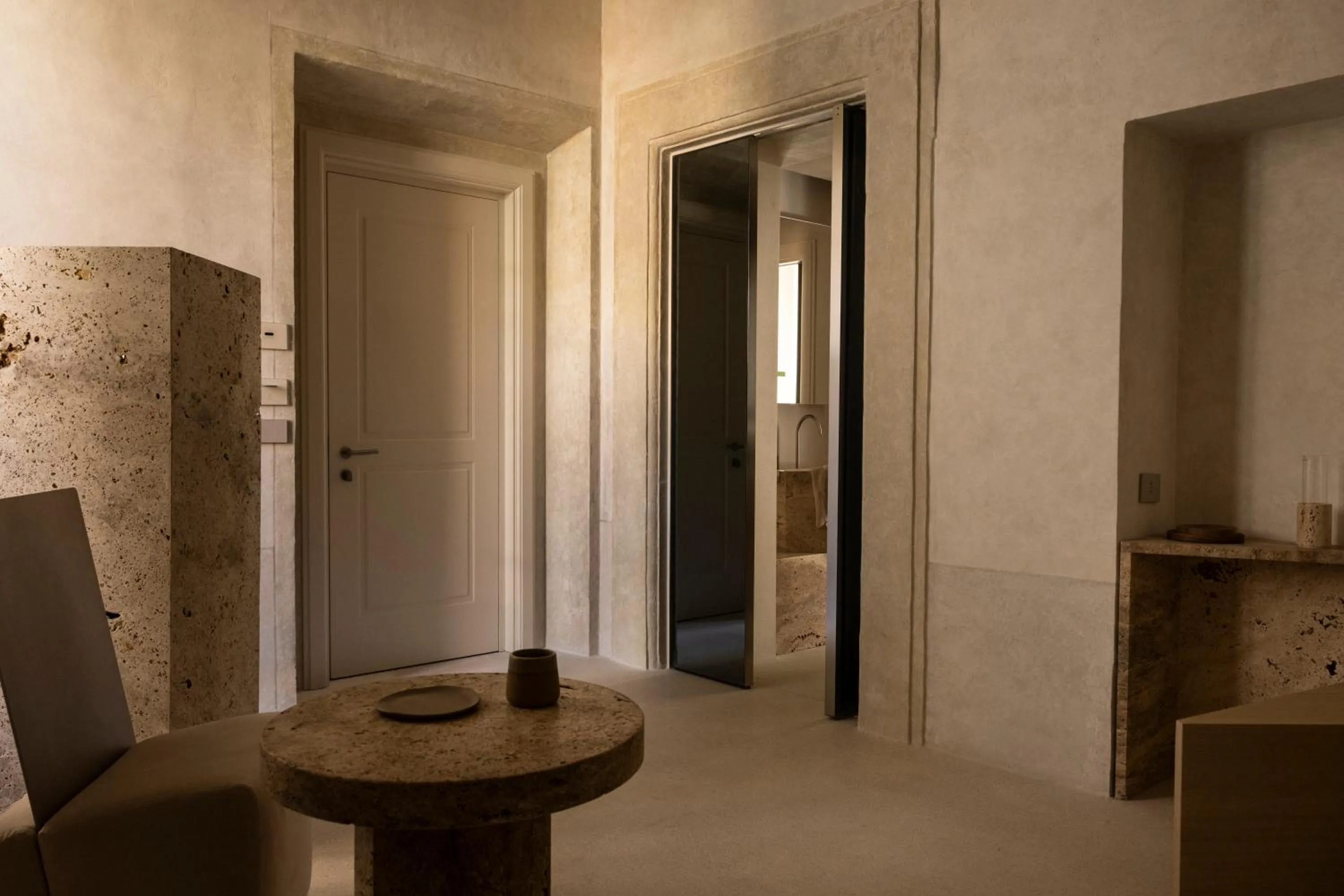 Bedroom in Nomos Hotel