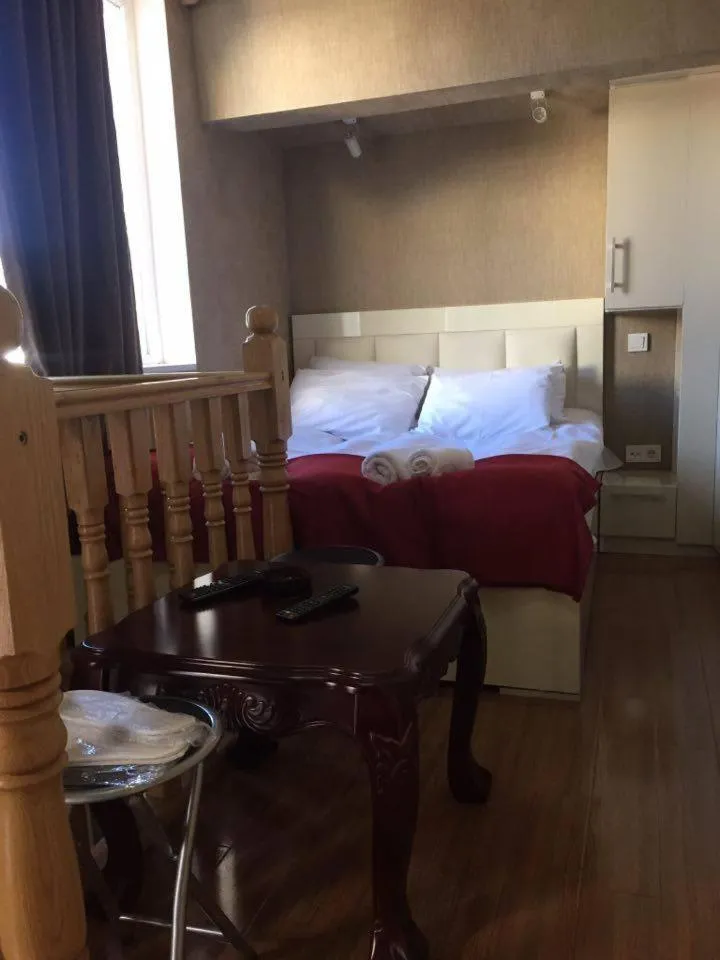 Bedroom, Bed in Hotel White Neptun Georgia Tbilisi