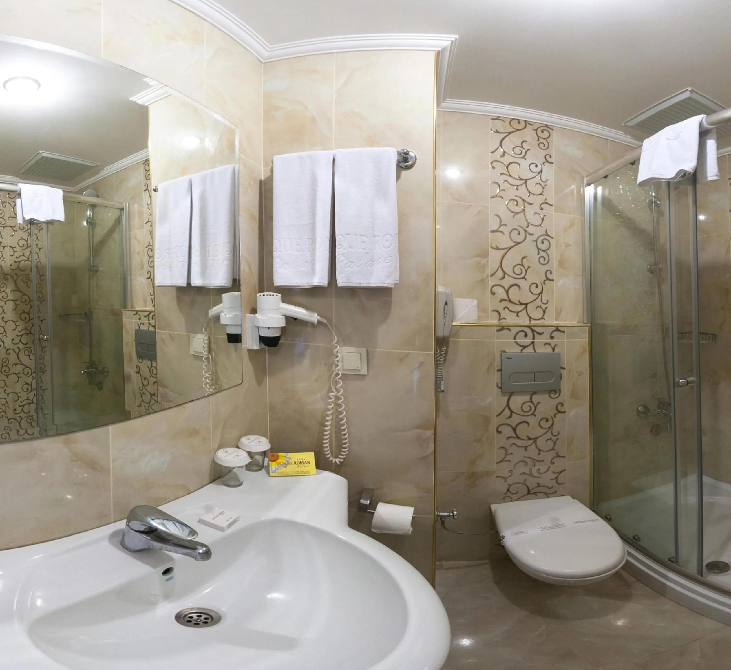Bathroom in Antique Roman Palace Museum Hotel - Adults Only Ultra All Inclusive