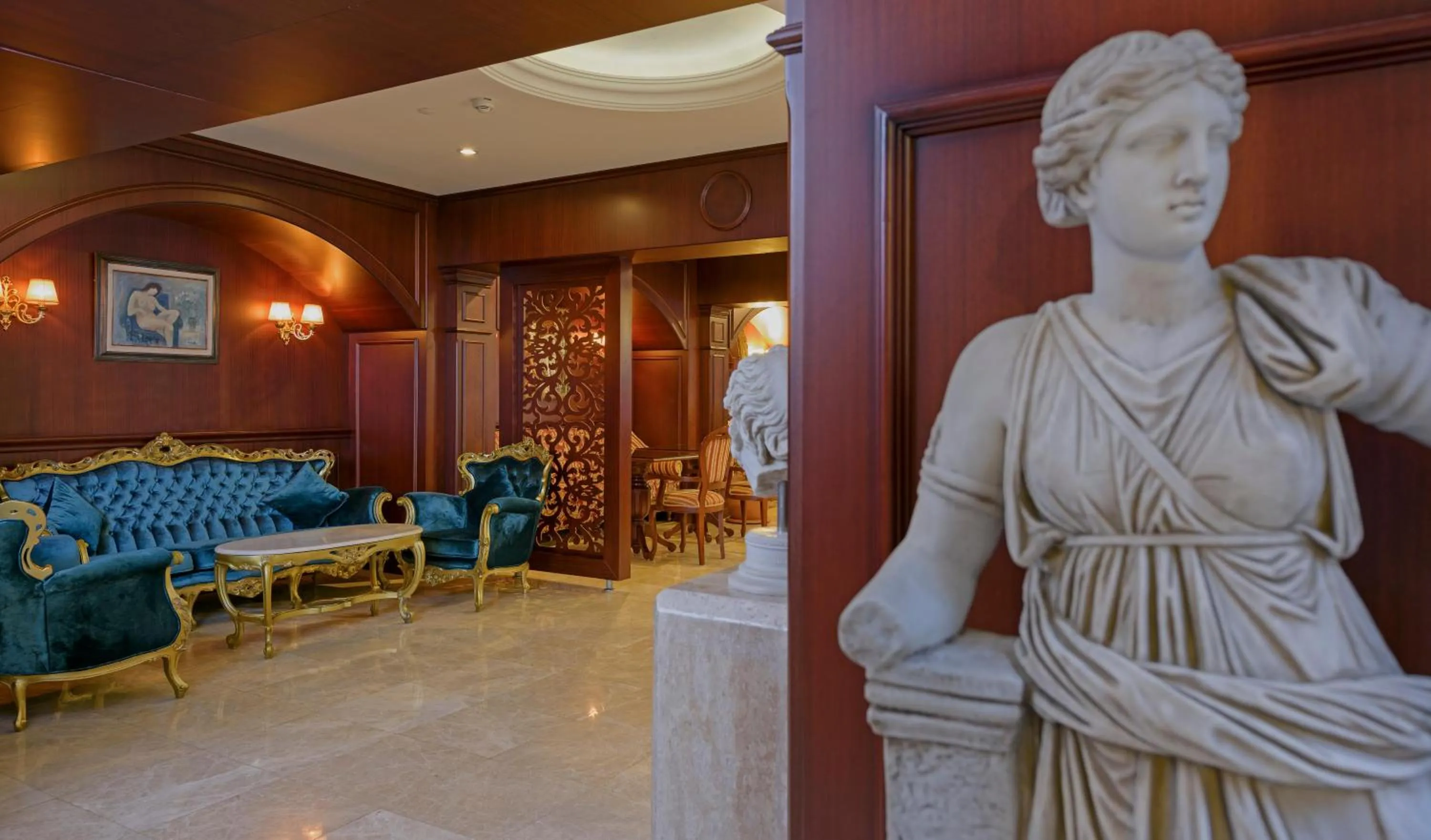 Lobby or reception in Antique Roman Palace Museum Hotel - Adults Only Ultra All Inclusive
