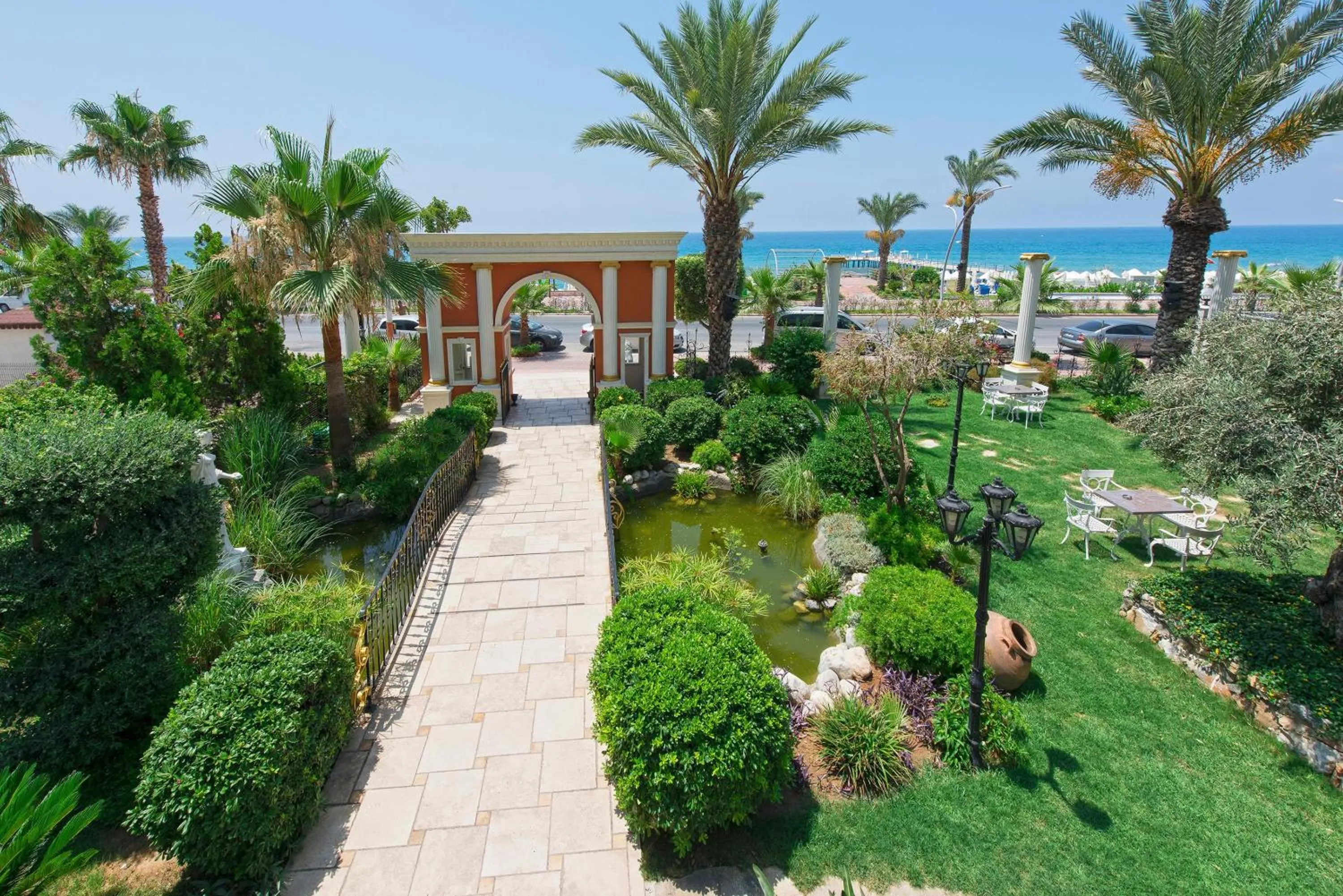 Garden in Antique Roman Palace Museum Hotel - Adults Only Ultra All Inclusive