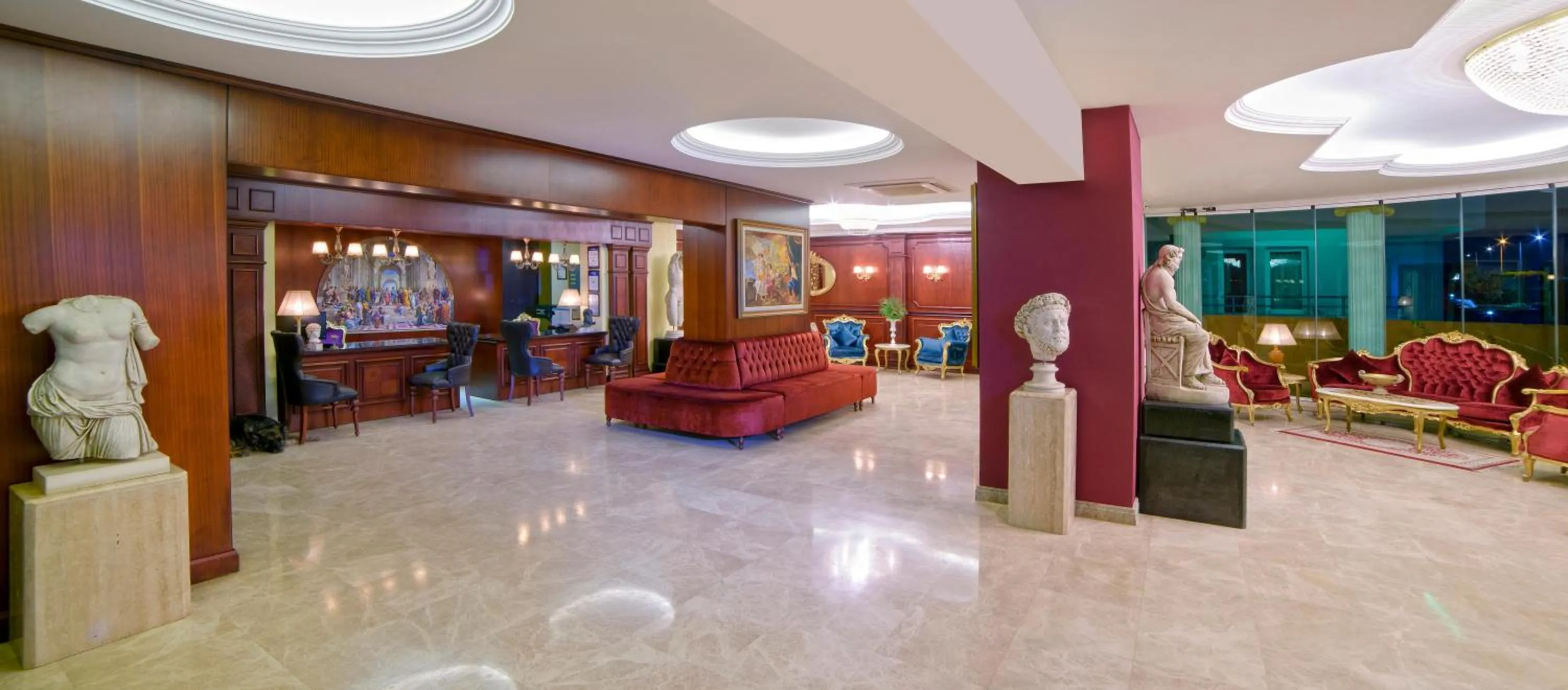 Lobby or reception in Antique Roman Palace Museum Hotel - Adults Only Ultra All Inclusive
