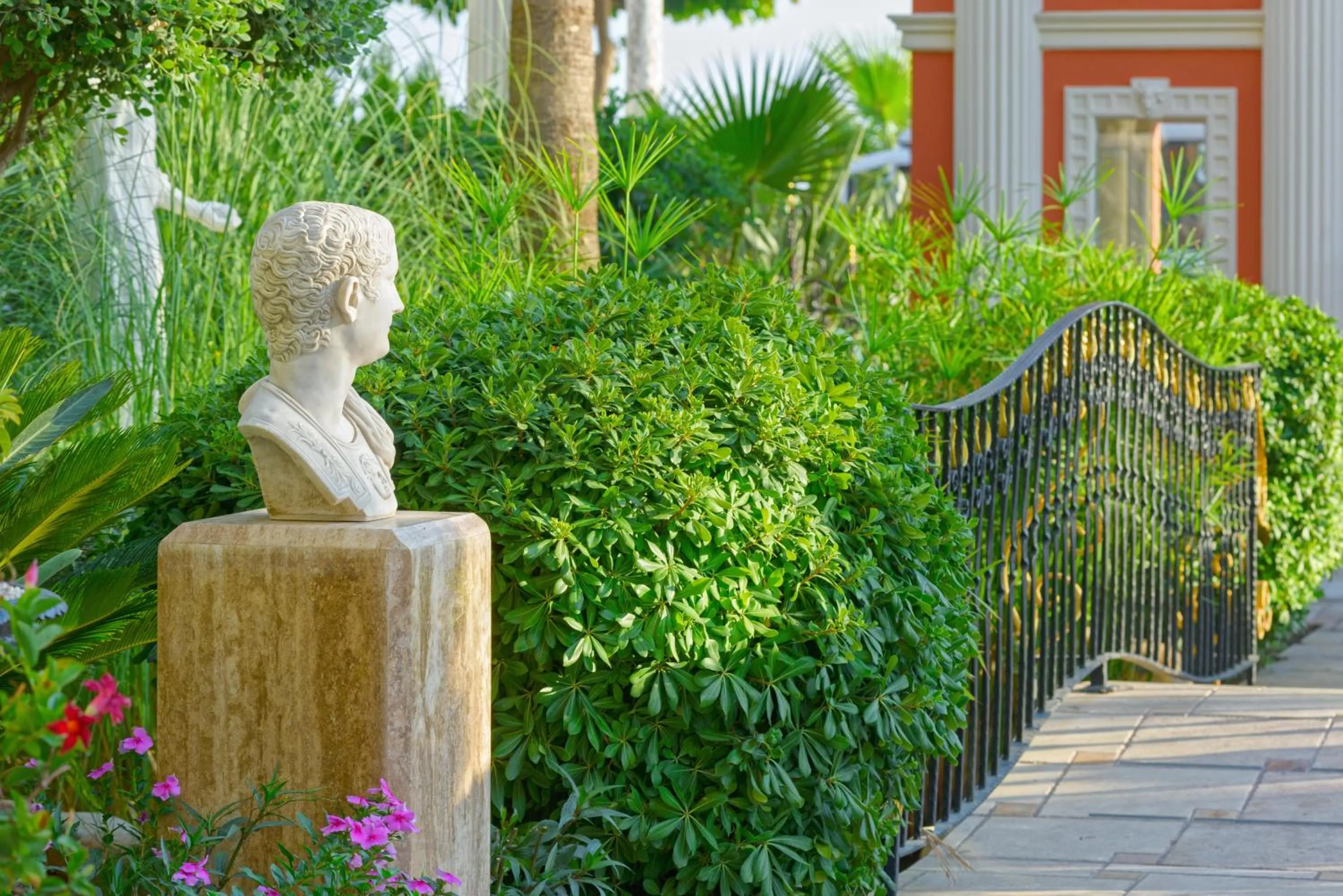 Garden in Antique Roman Palace Museum Hotel - Adults Only Ultra All Inclusive