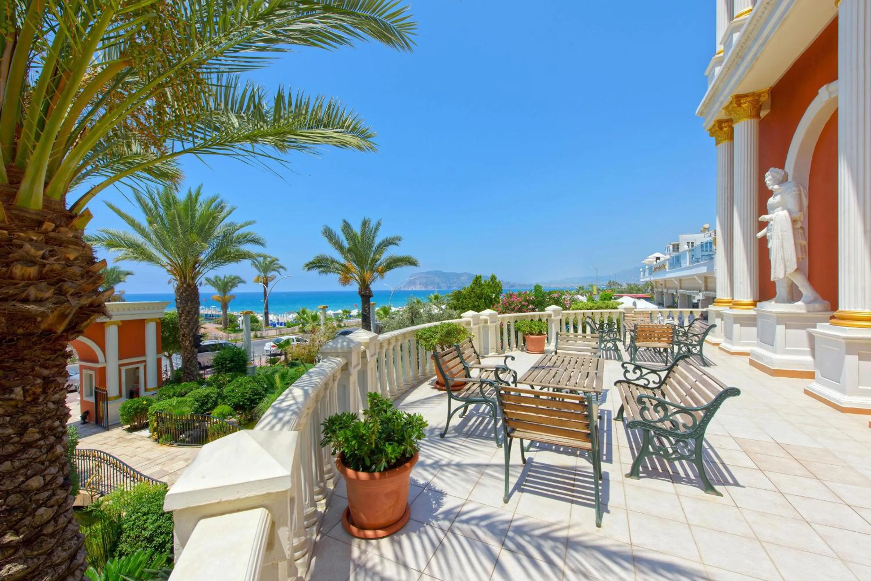 Balcony/Terrace in Antique Roman Palace Museum Hotel - Adults Only Ultra All Inclusive