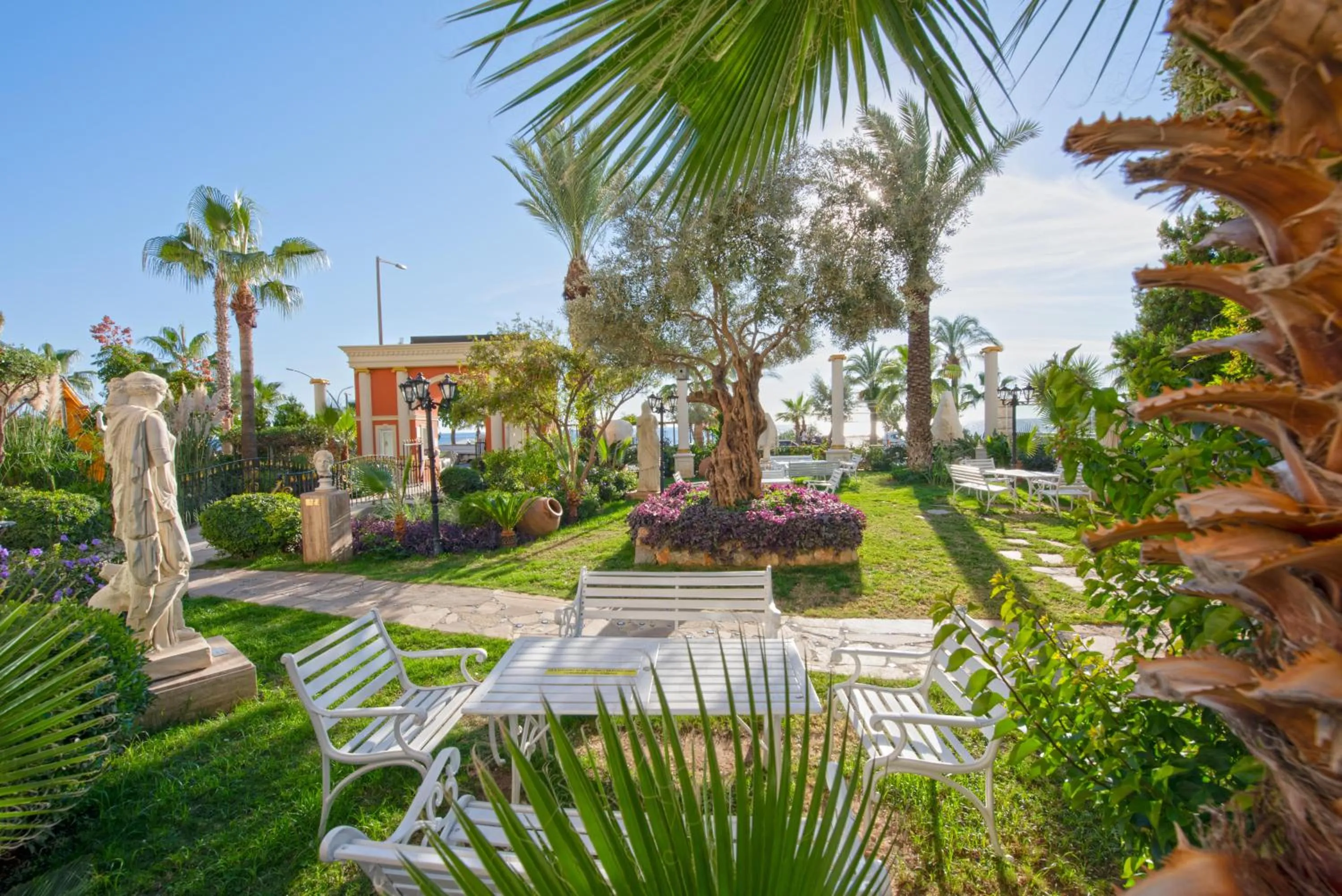 Garden in Antique Roman Palace Museum Hotel - Adults Only Ultra All Inclusive