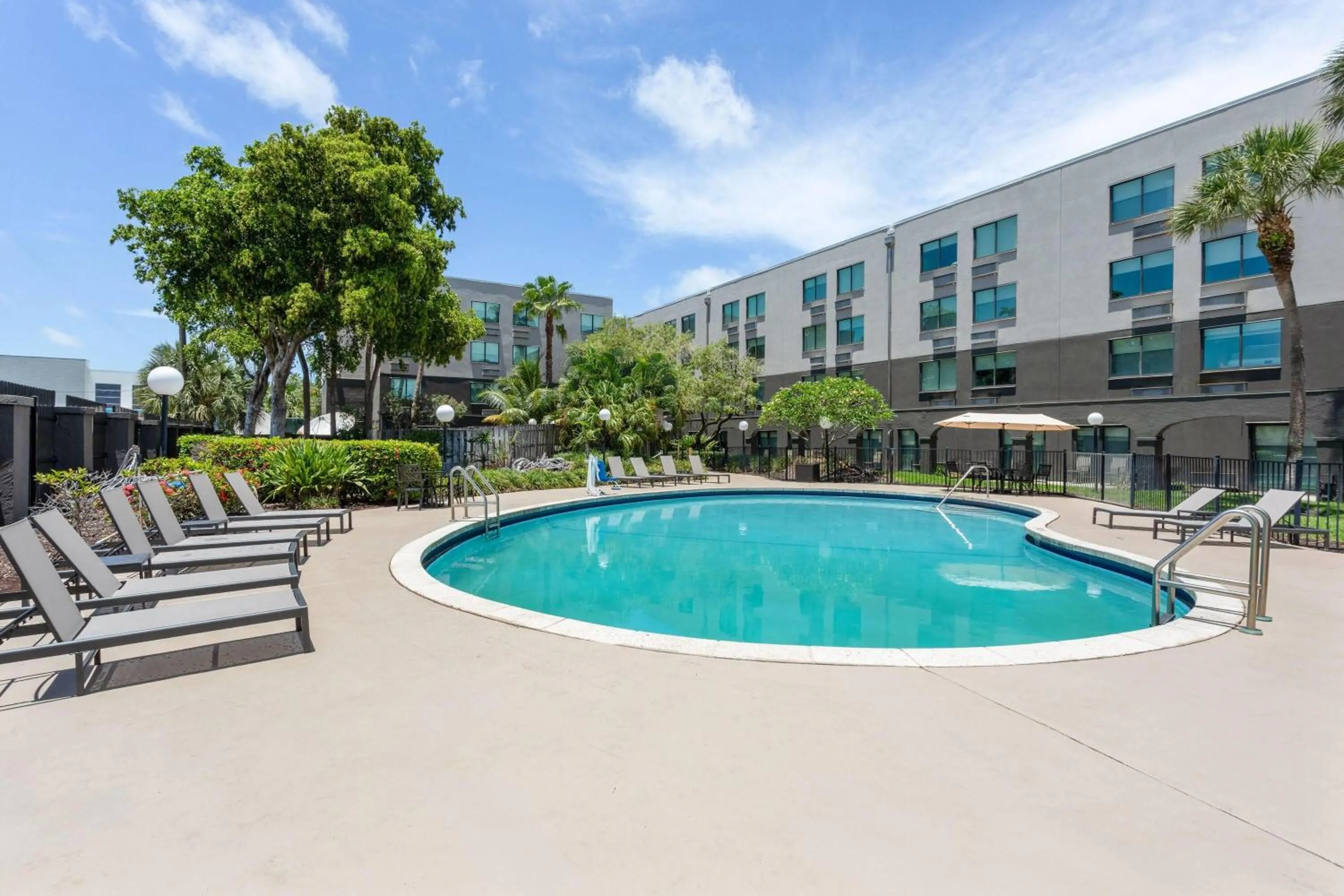 Swimming pool in Hawthorn Extended Stay by Wyndham Ft Lauderdale Cypress Crk