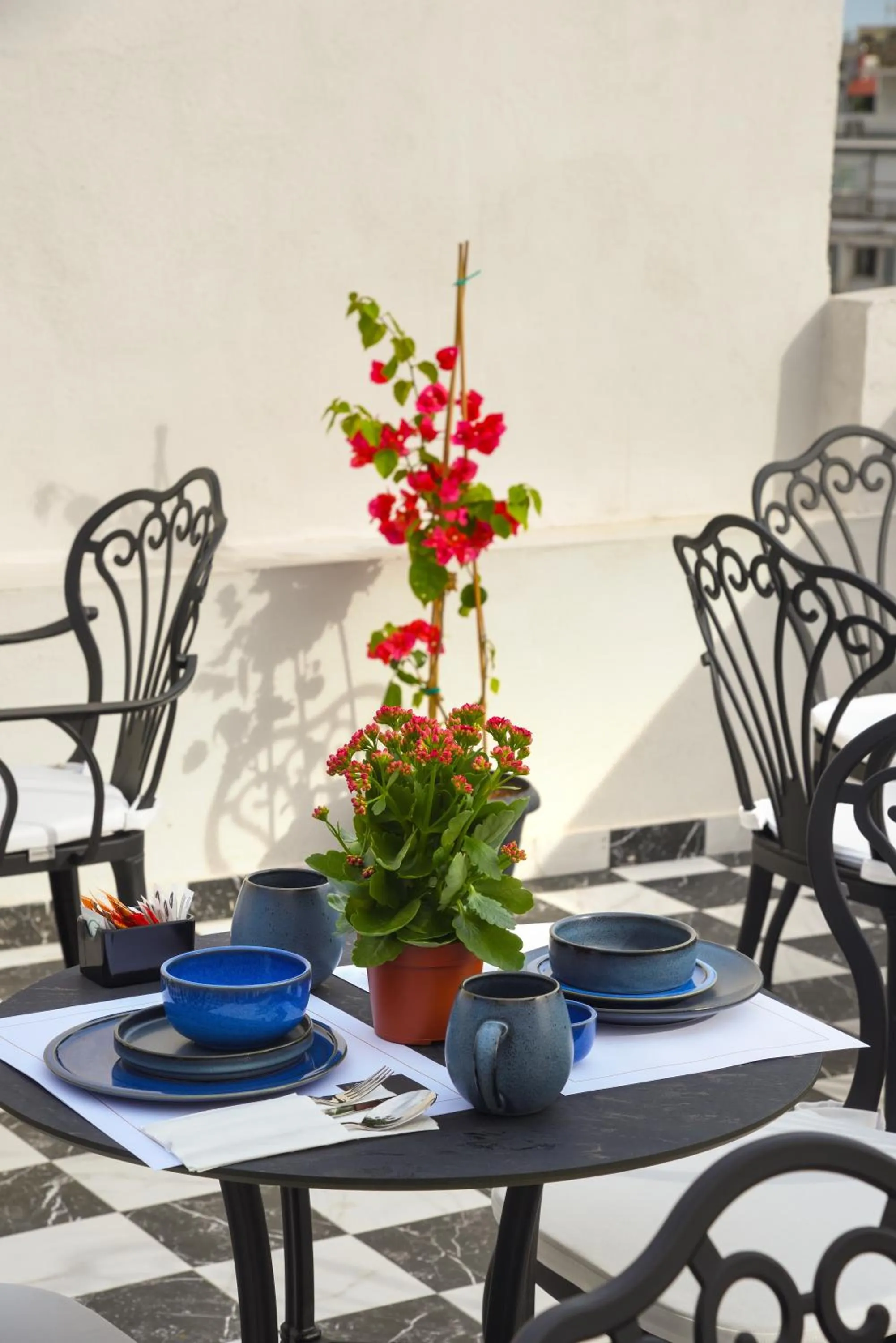 Seating area in The Oscar Olympic Hotel