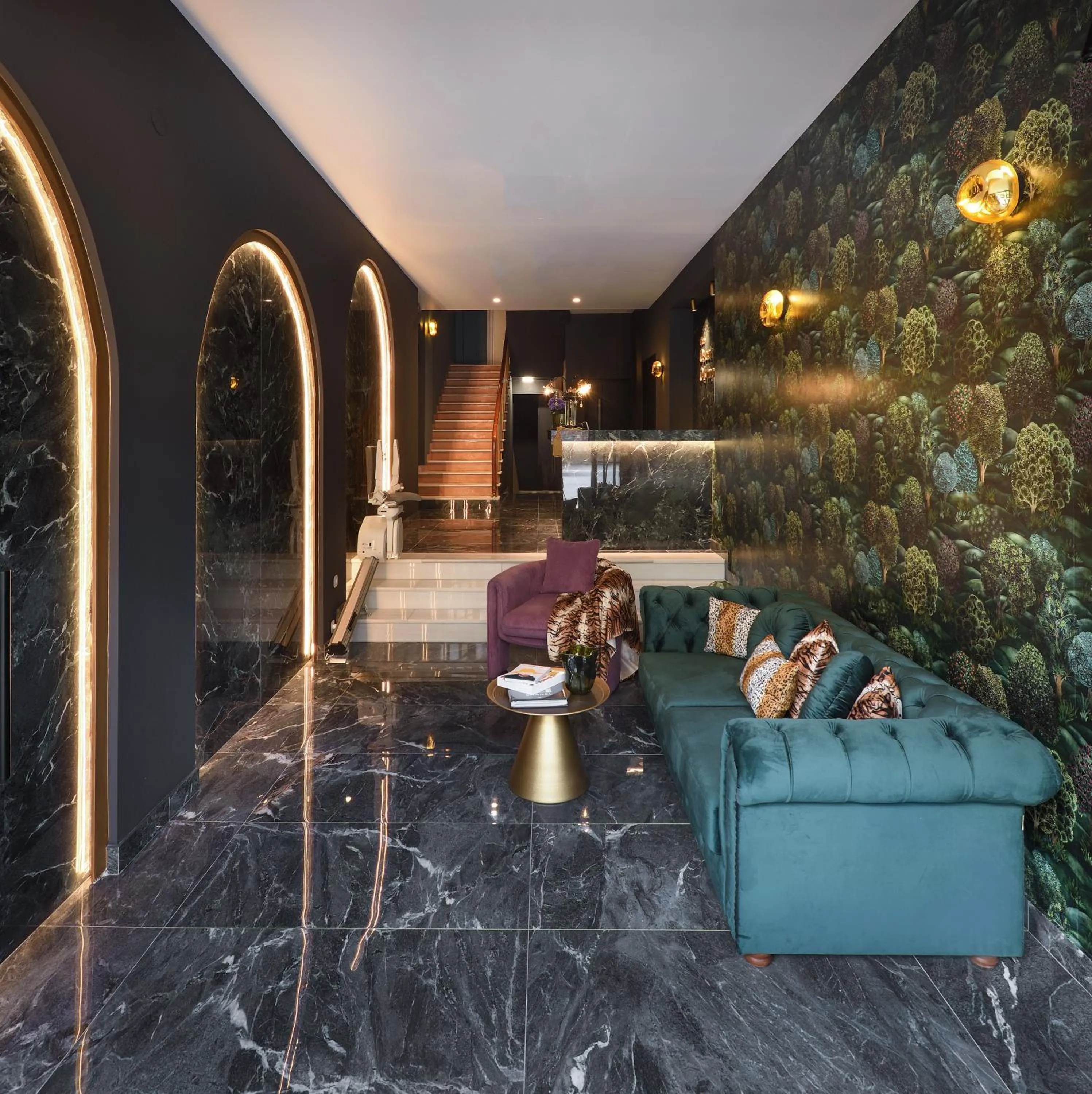 Lobby or reception in The Oscar Olympic Hotel