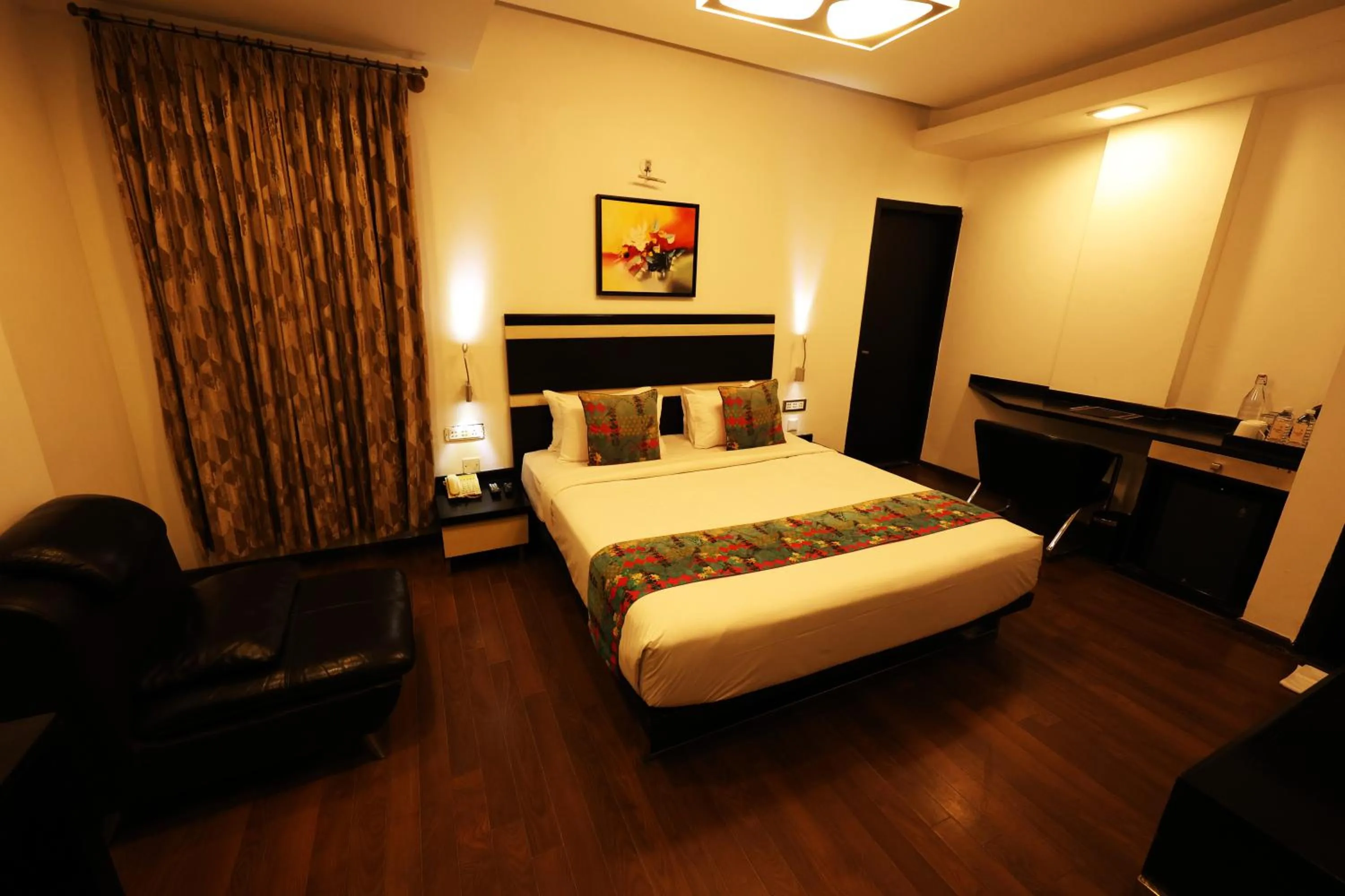 Photo of the whole room, Bed in Purple Brigade, Bangalore