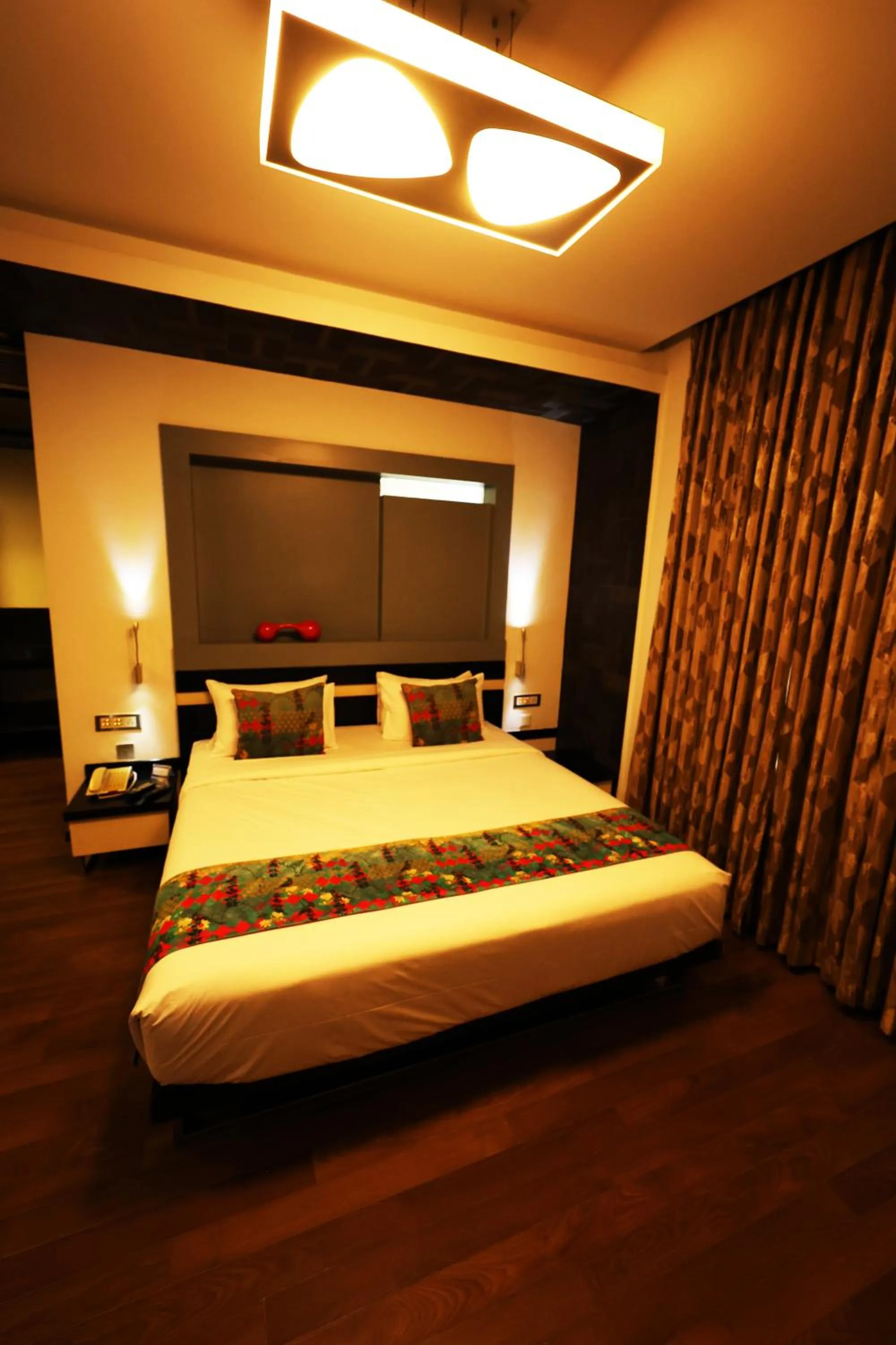 Photo of the whole room, Bed in Purple Brigade, Bangalore