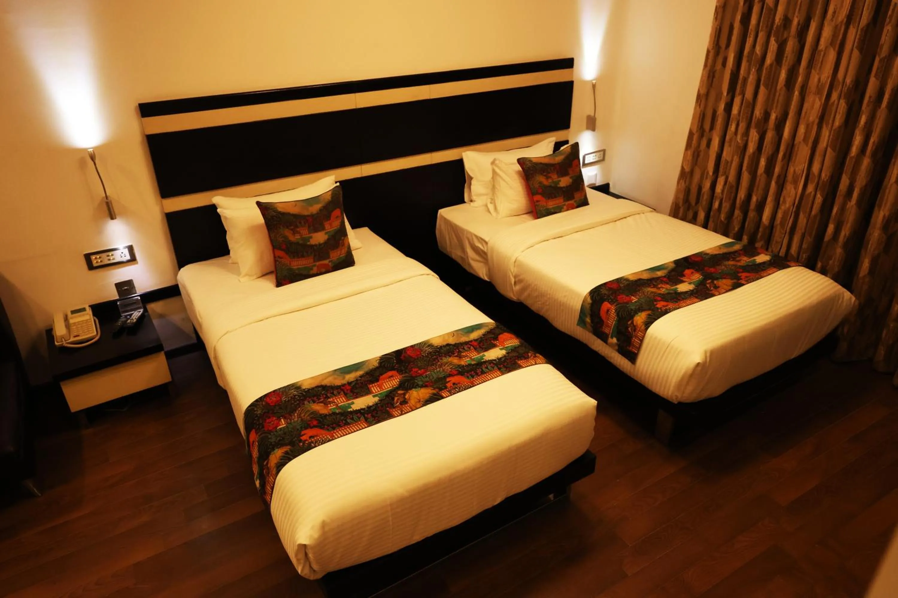 Photo of the whole room, Bed in Purple Brigade, Bangalore