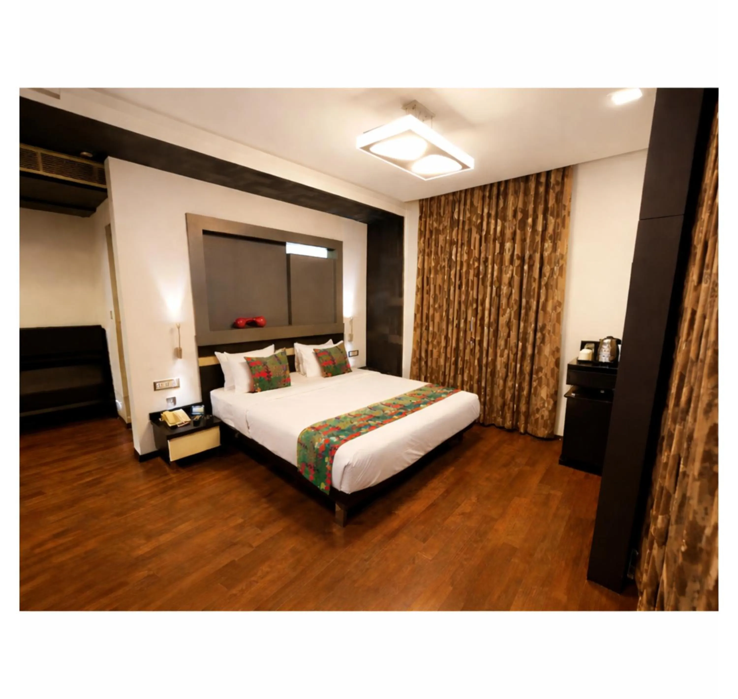 Photo of the whole room, Bed in Purple Brigade, Bangalore