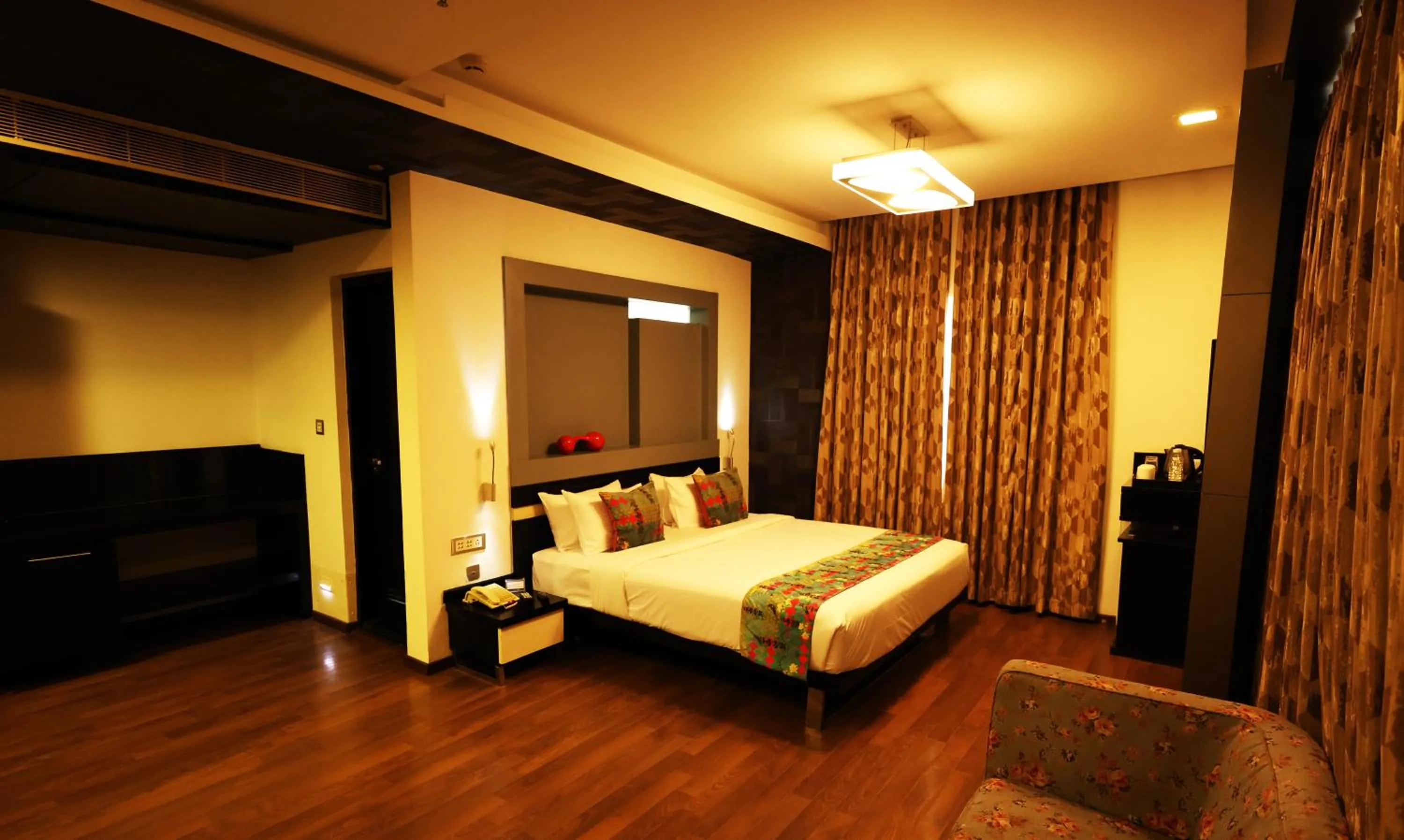 Photo of the whole room, Bed in Purple Brigade, Bangalore