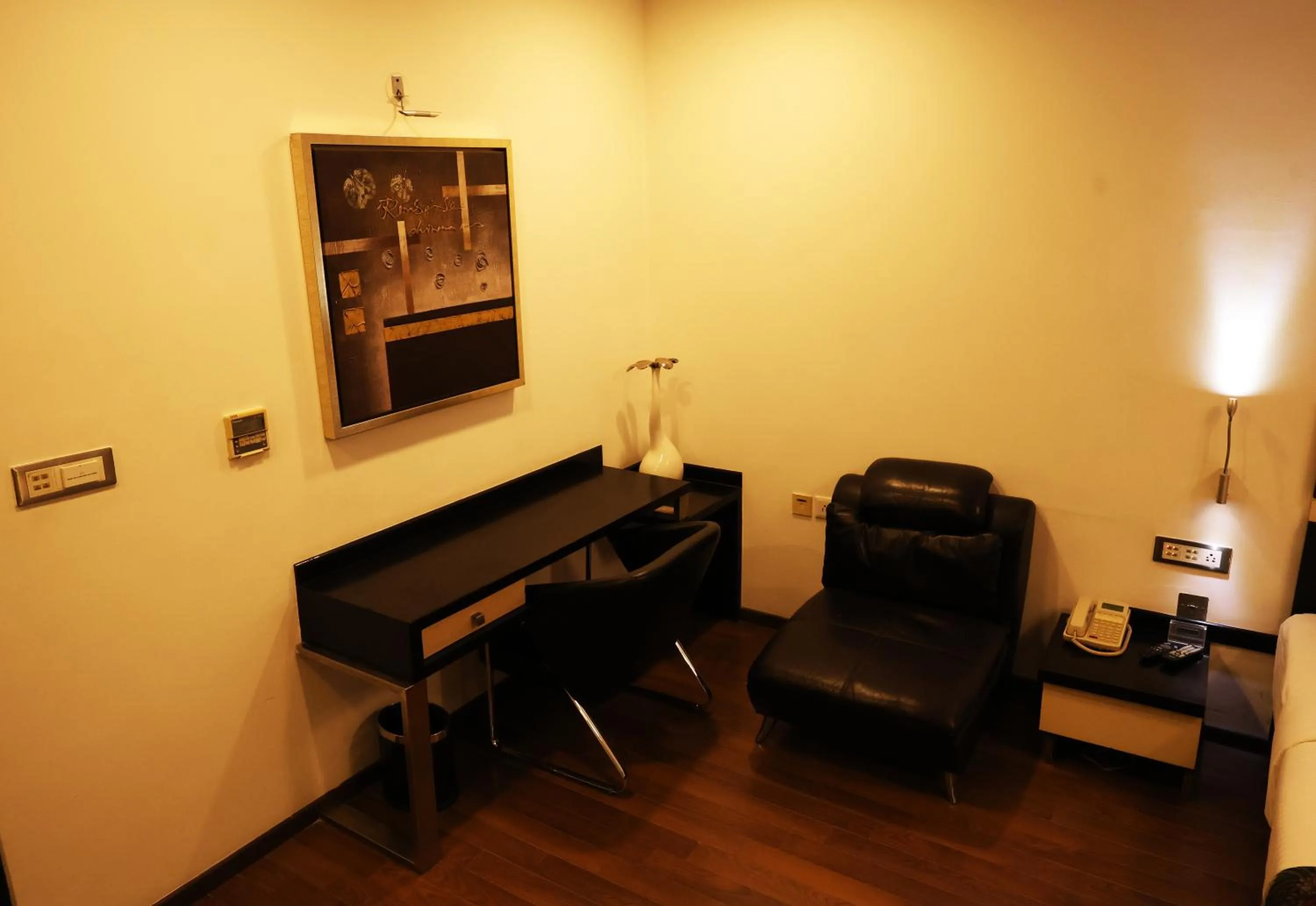 Seating area in Purple Brigade, Bangalore