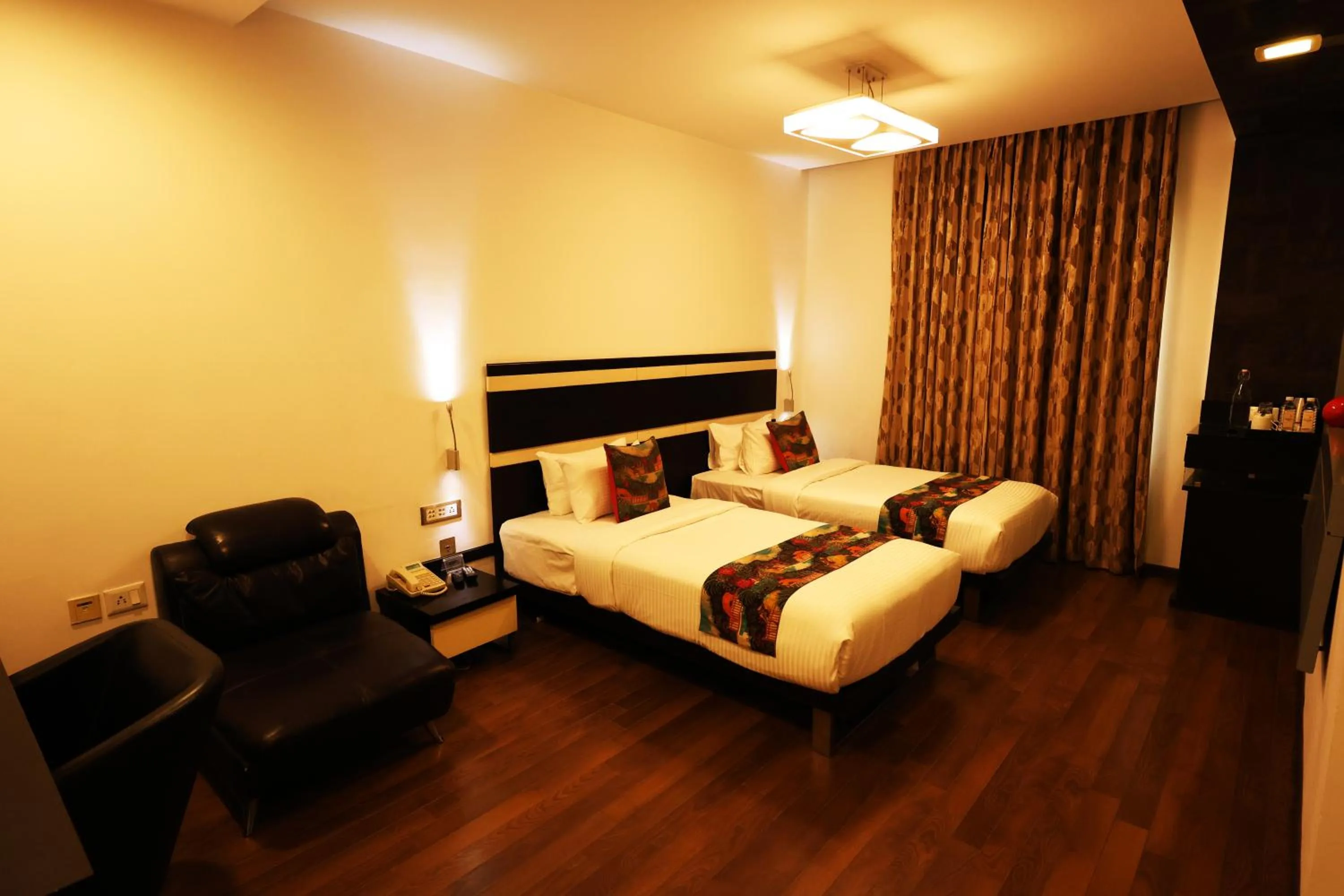 Photo of the whole room, Bed in Purple Brigade, Bangalore