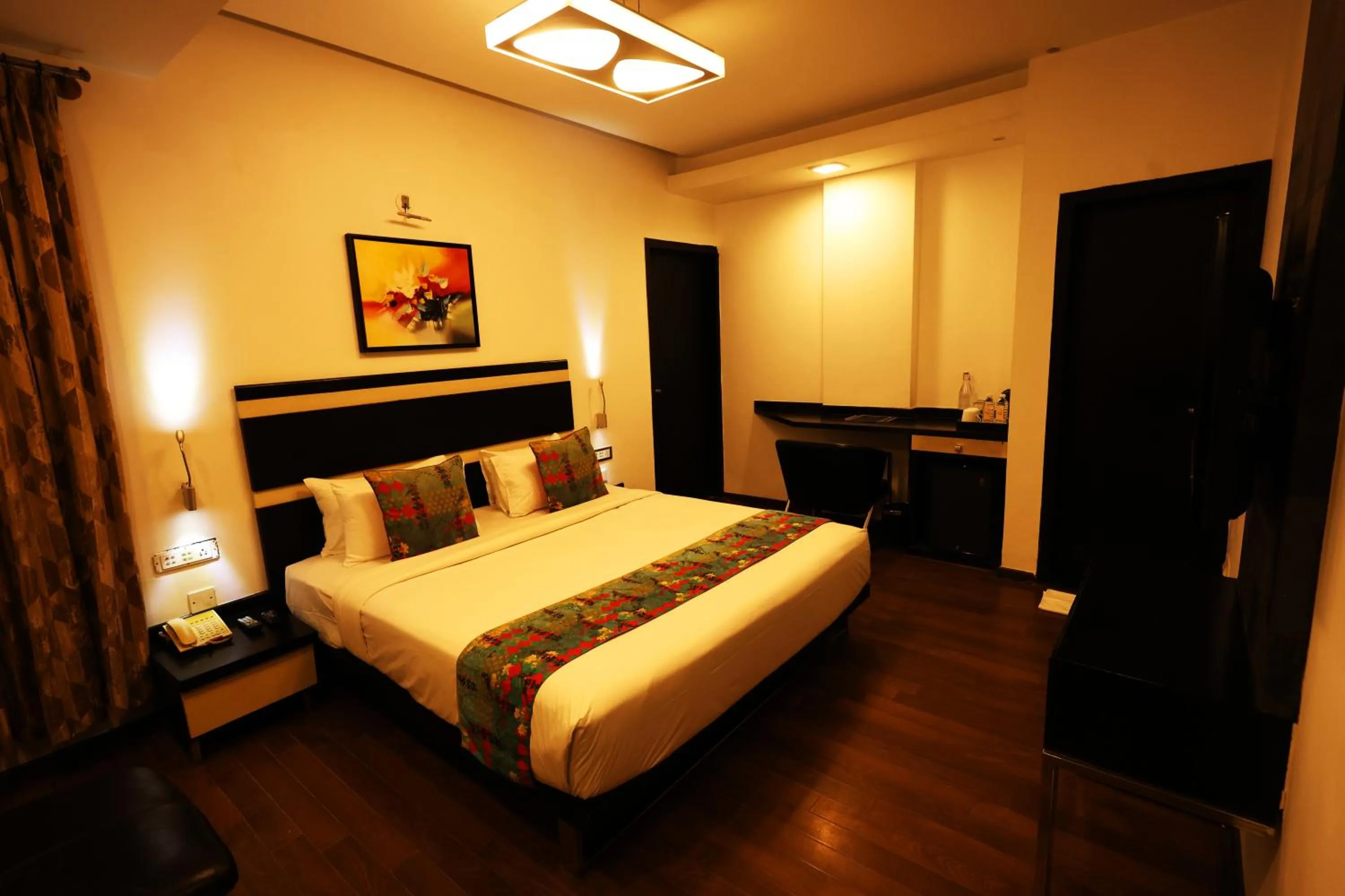 Photo of the whole room, Bed in Purple Brigade, Bangalore