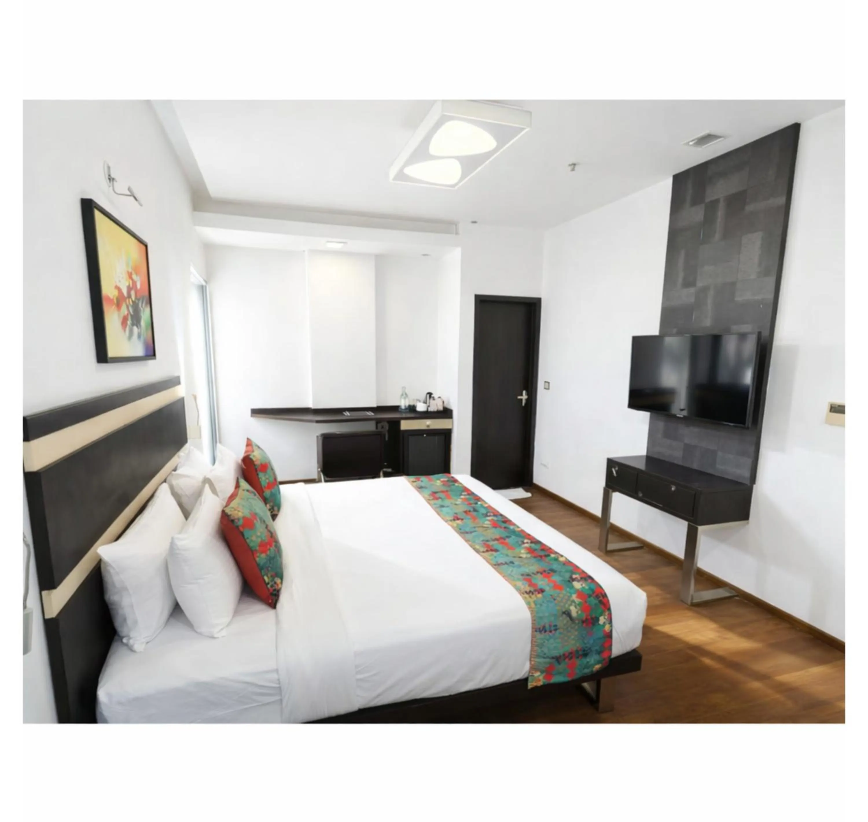 Bedroom, Bed in Purple Brigade, Bangalore