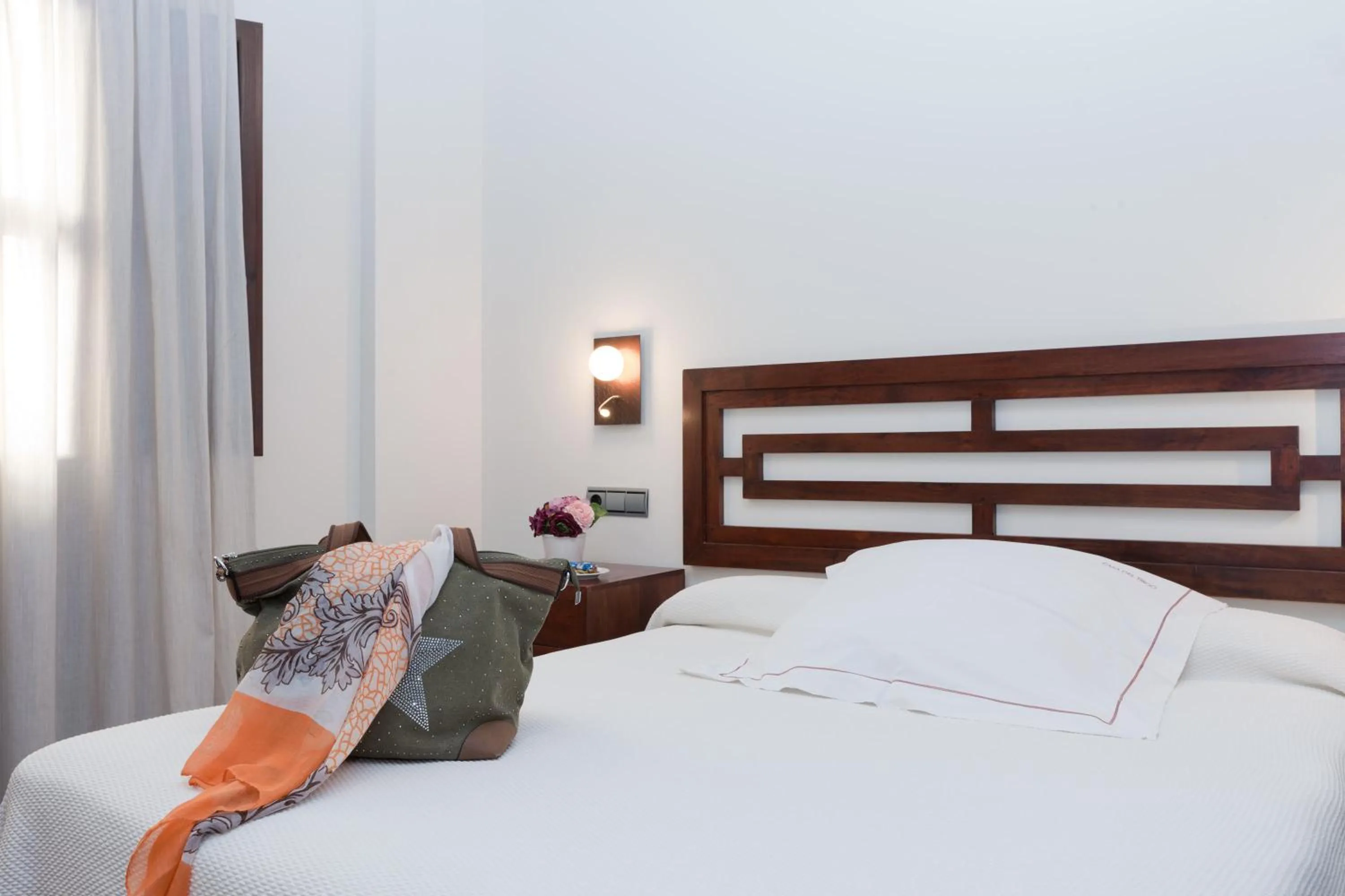 Decorative detail, Bed in Casa del Trigo