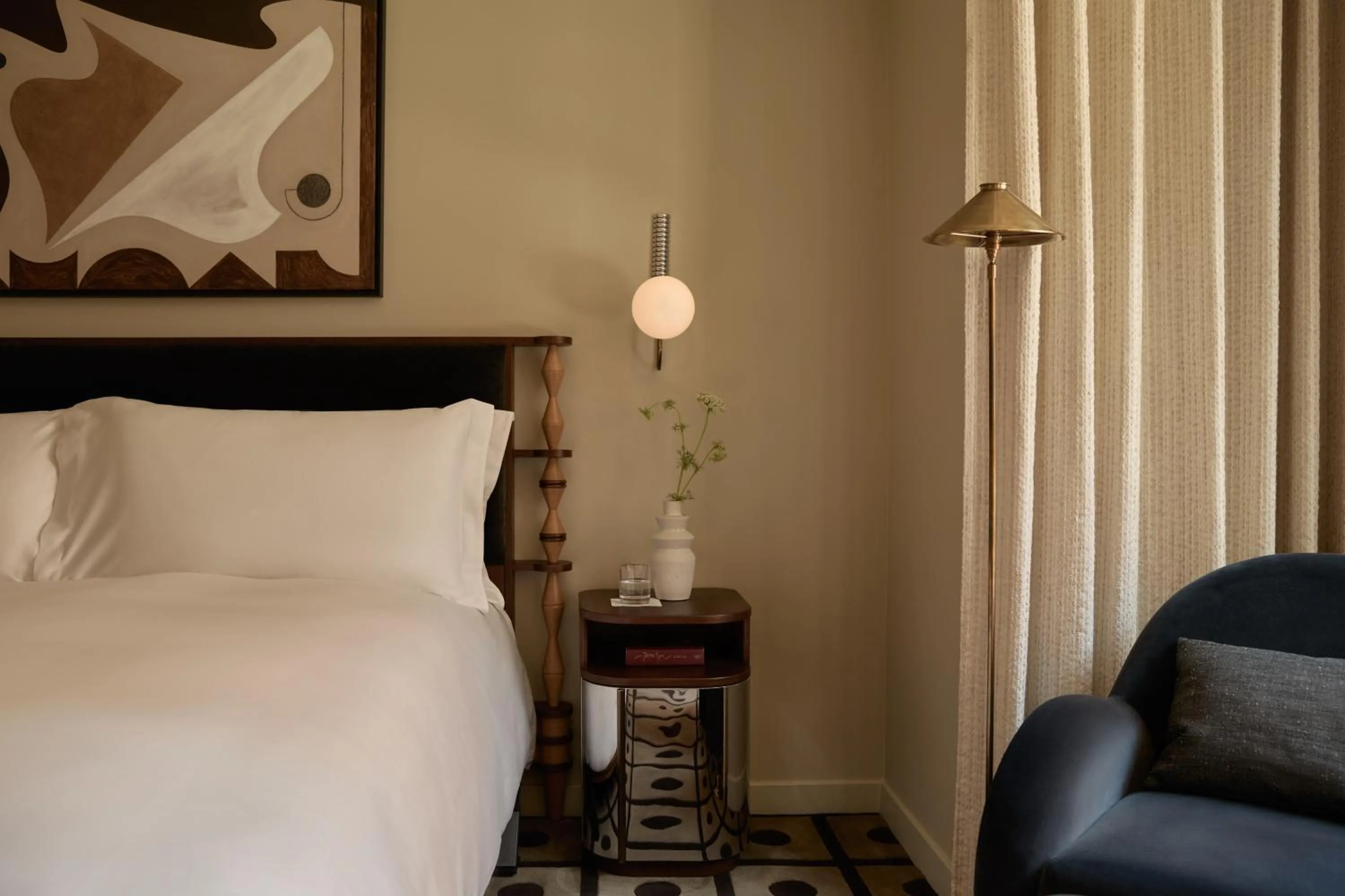 Bedroom, Bed in The Newman