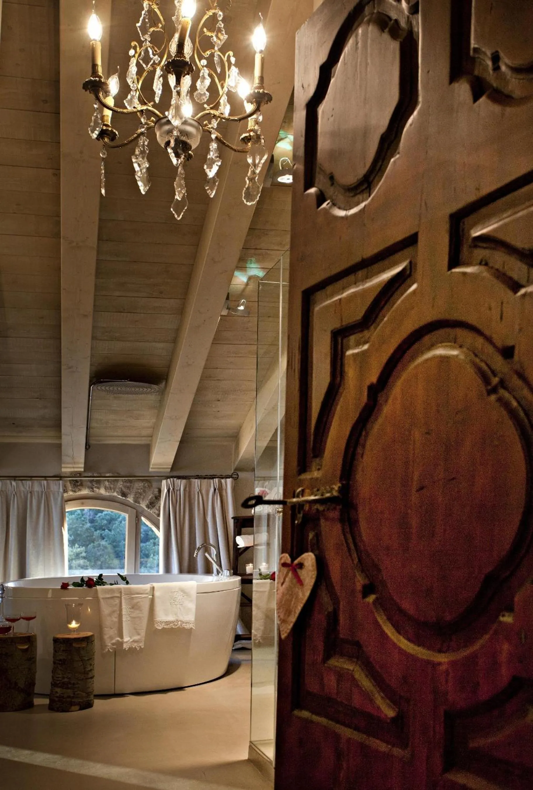 Bathroom in La Vella Farga Hotel