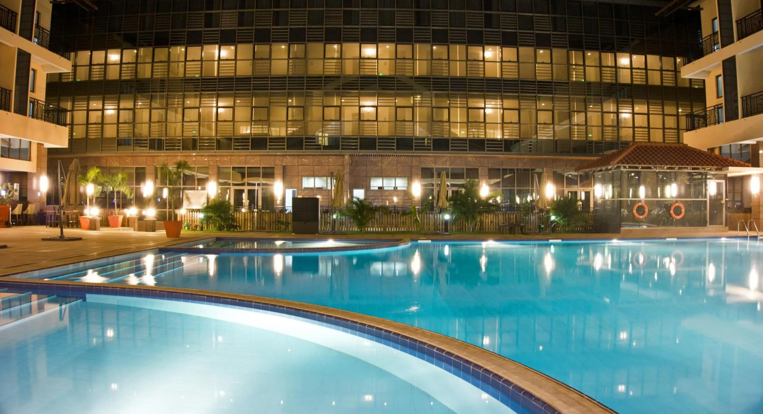 Property building in Tang Palace Hotel