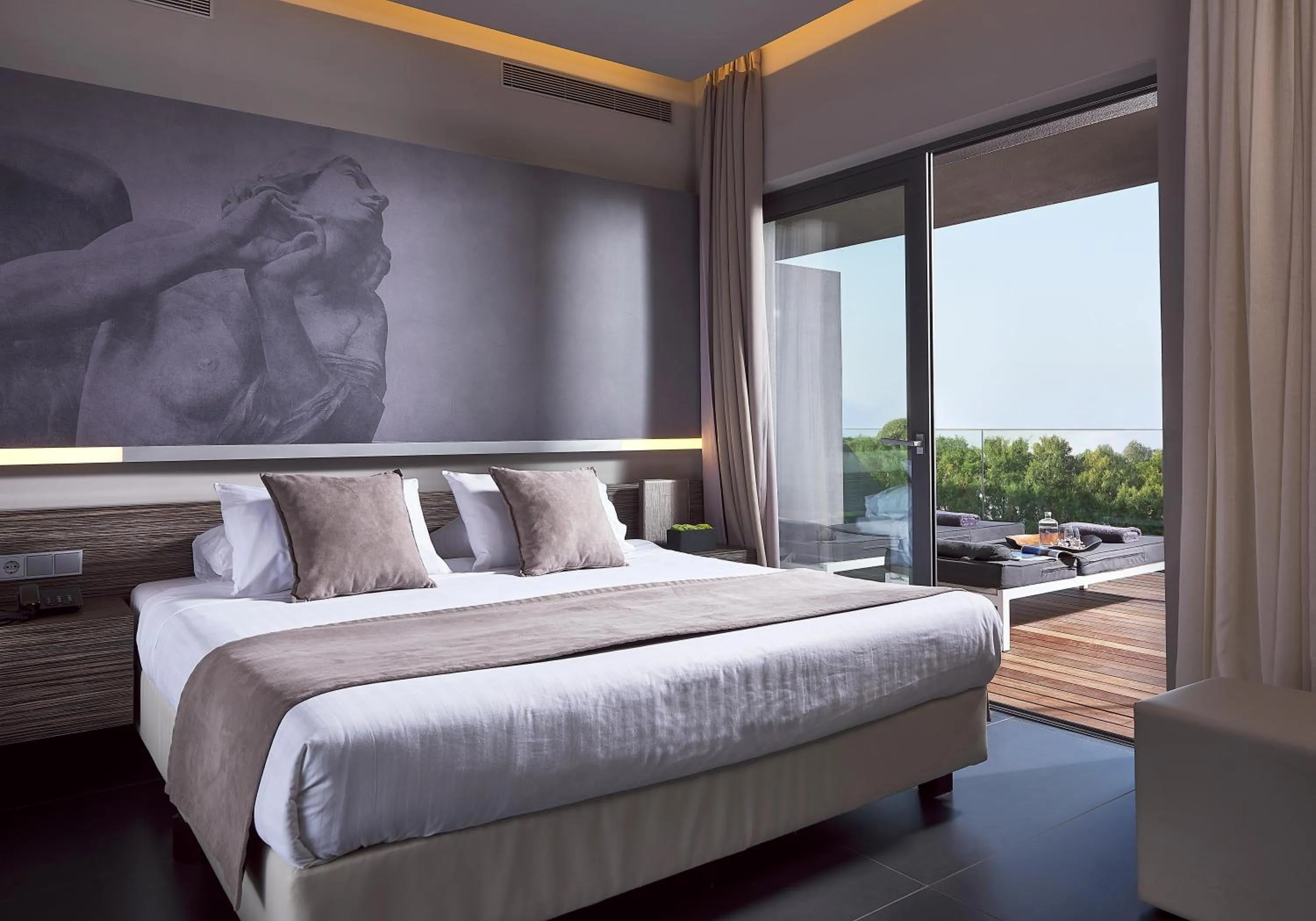 Photo of the whole room, Bed in NEMA Design Hotel & Spa - Adults Only