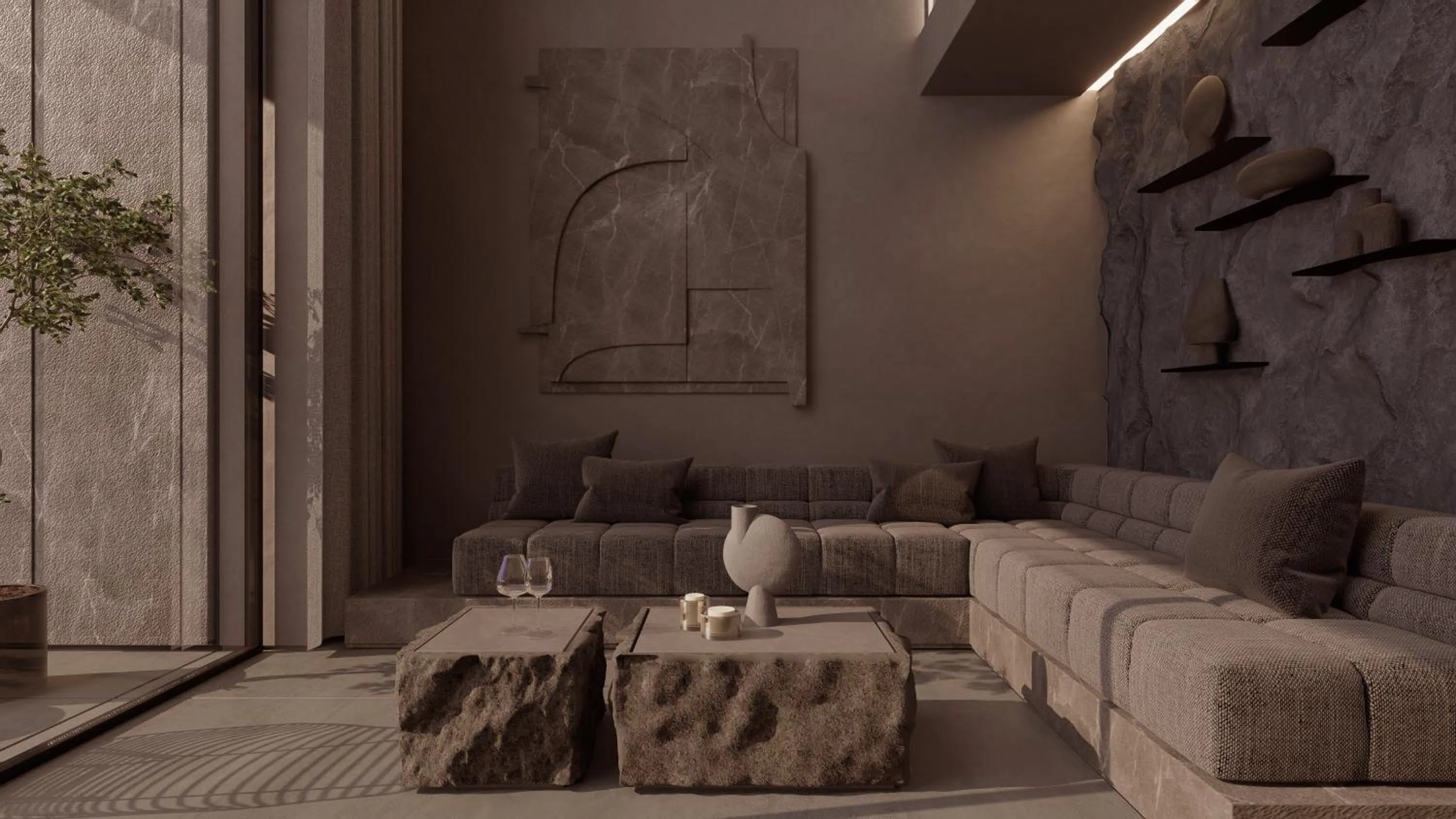 Living room in NEMA Design Hotel & Spa - Adults Only