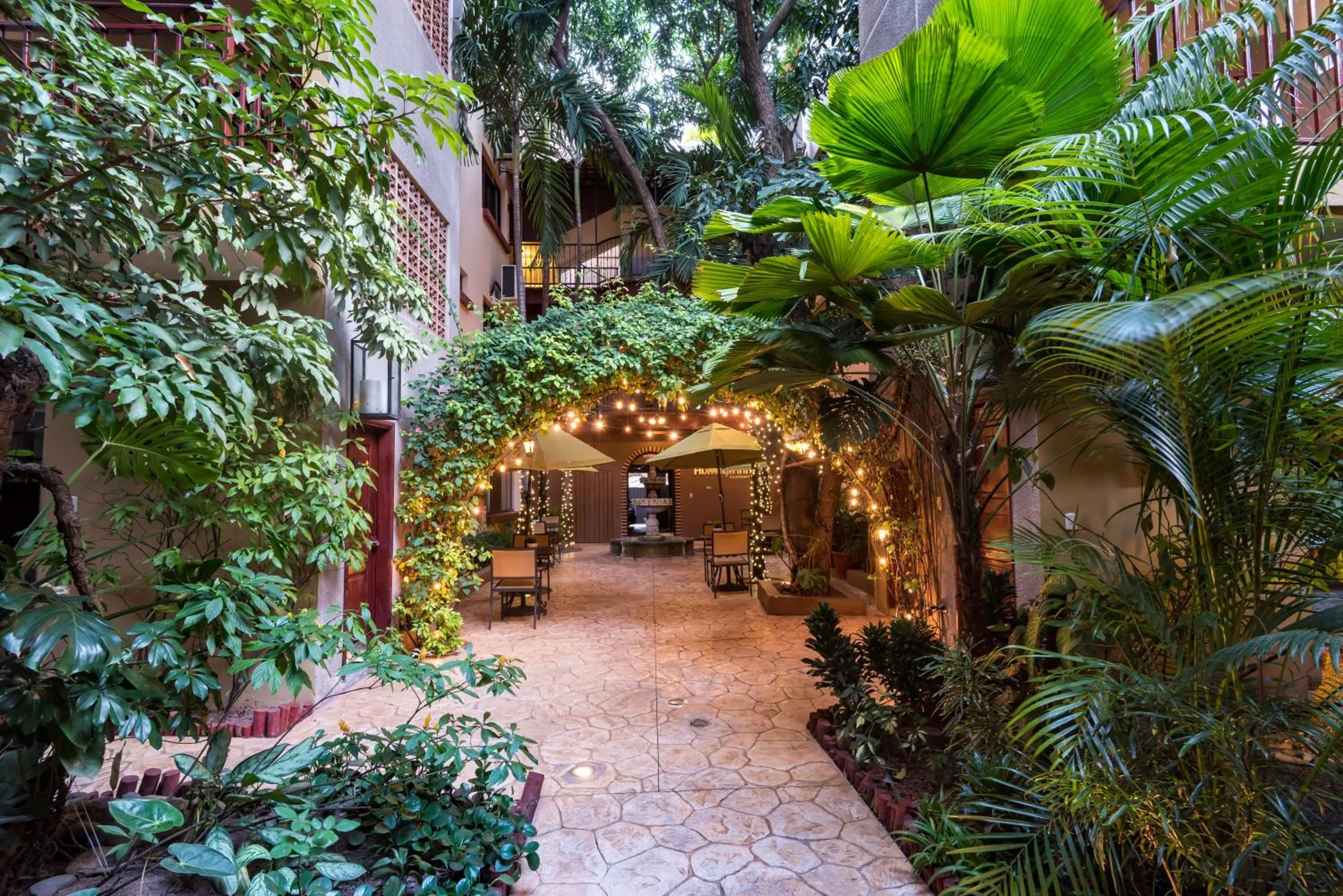 Garden in Humuya Inn