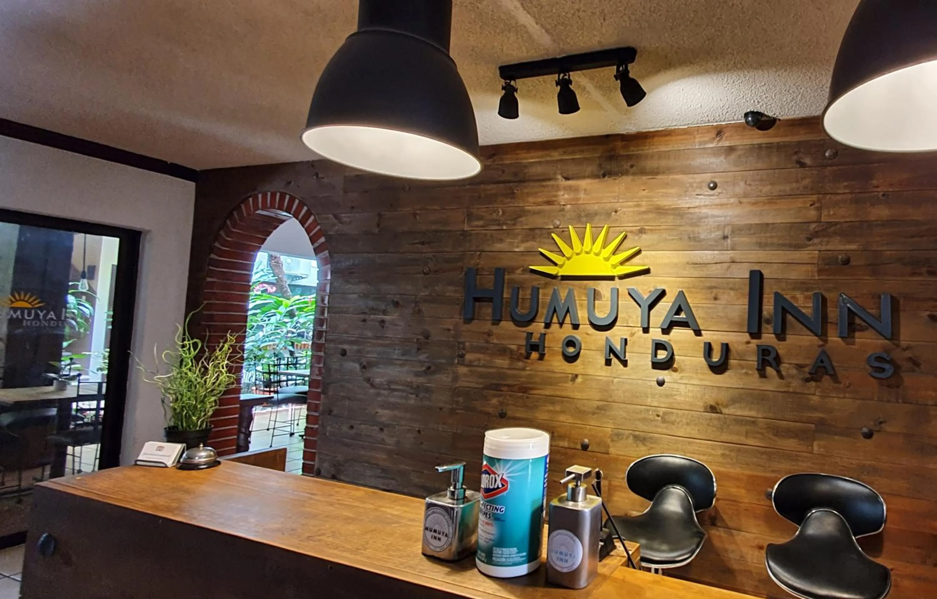 Lobby or reception in Humuya Inn