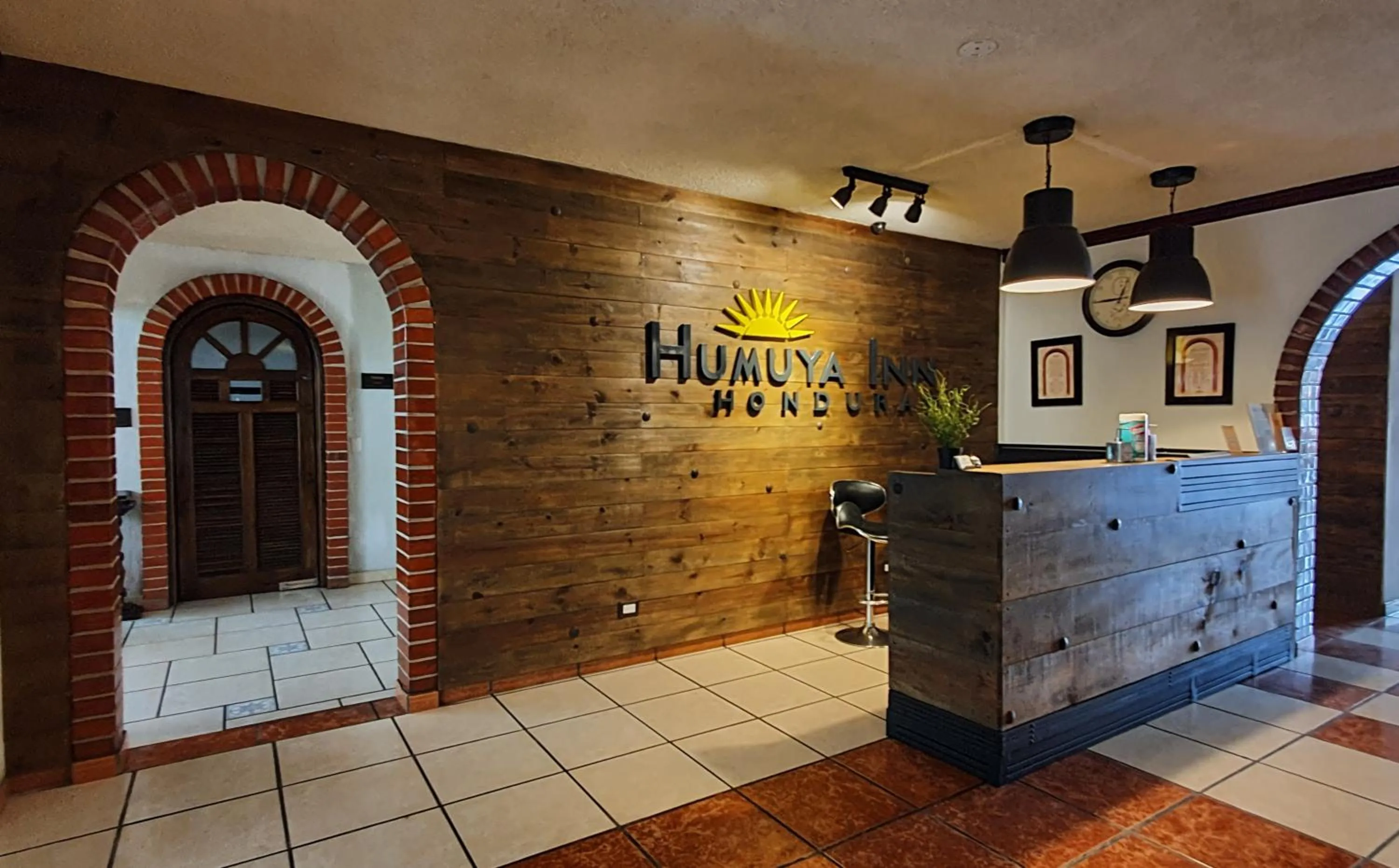 Lobby or reception in Humuya Inn