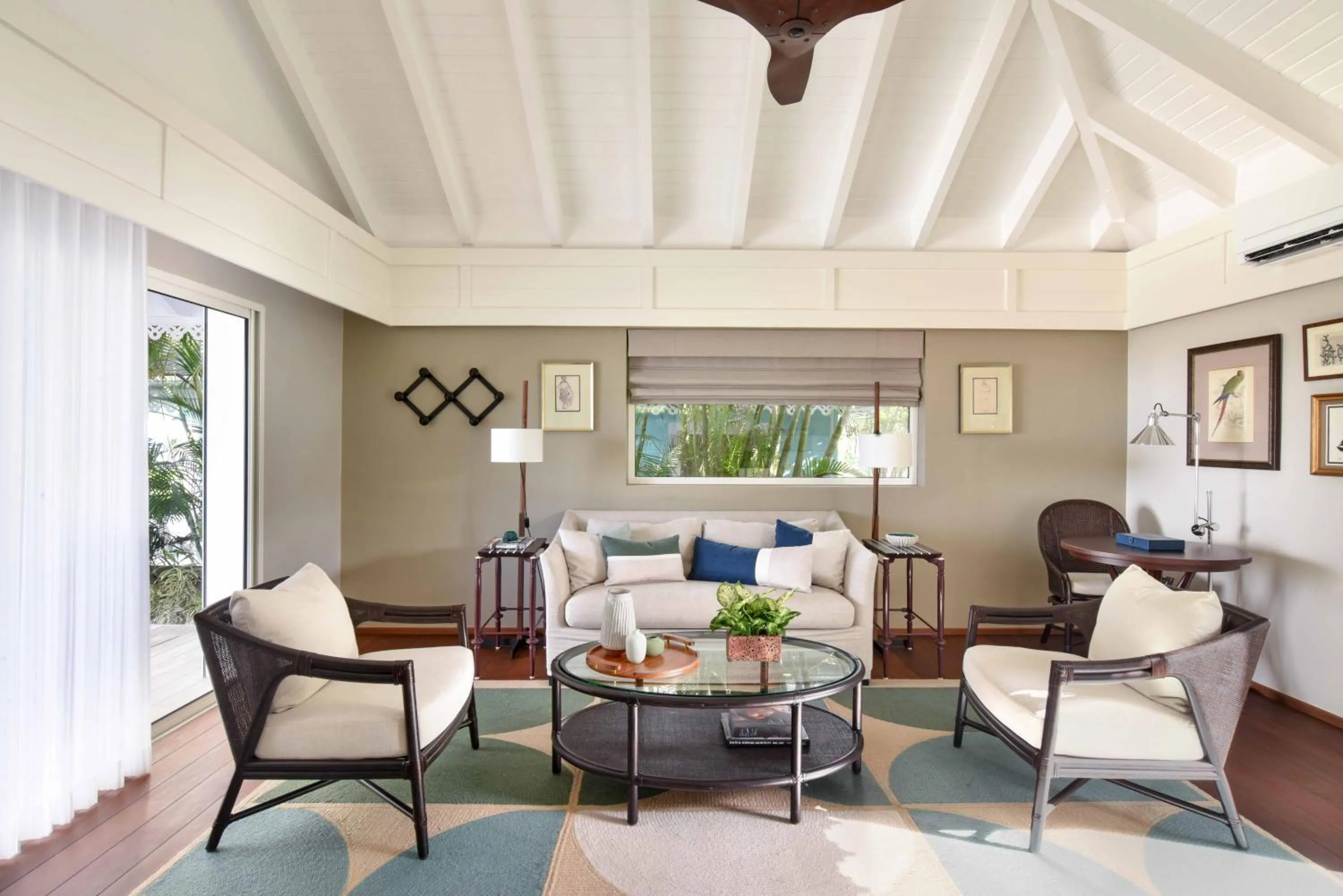 Living room in Rosewood Le Guanahani St Barth