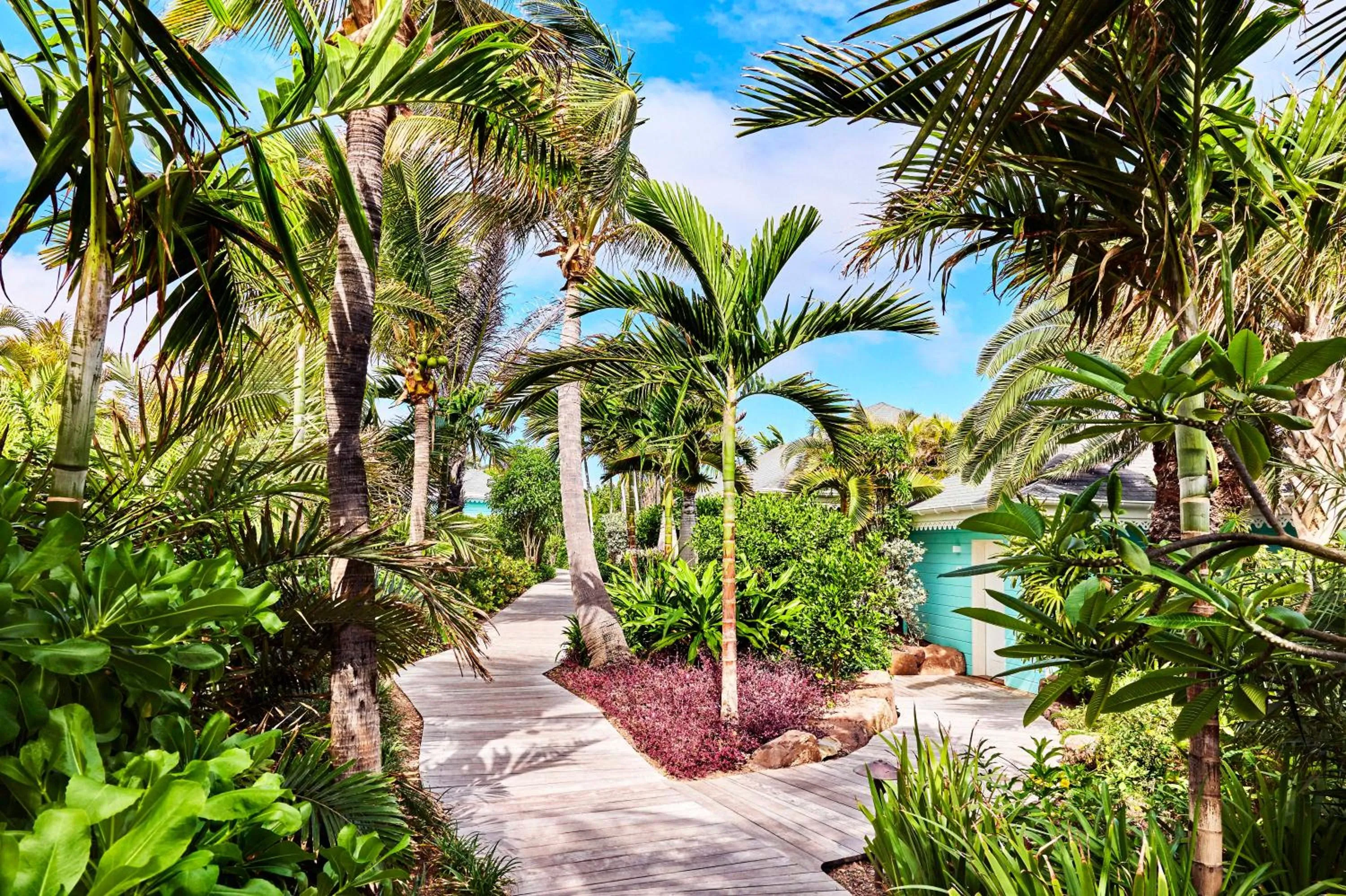 Garden in Rosewood Le Guanahani St Barth