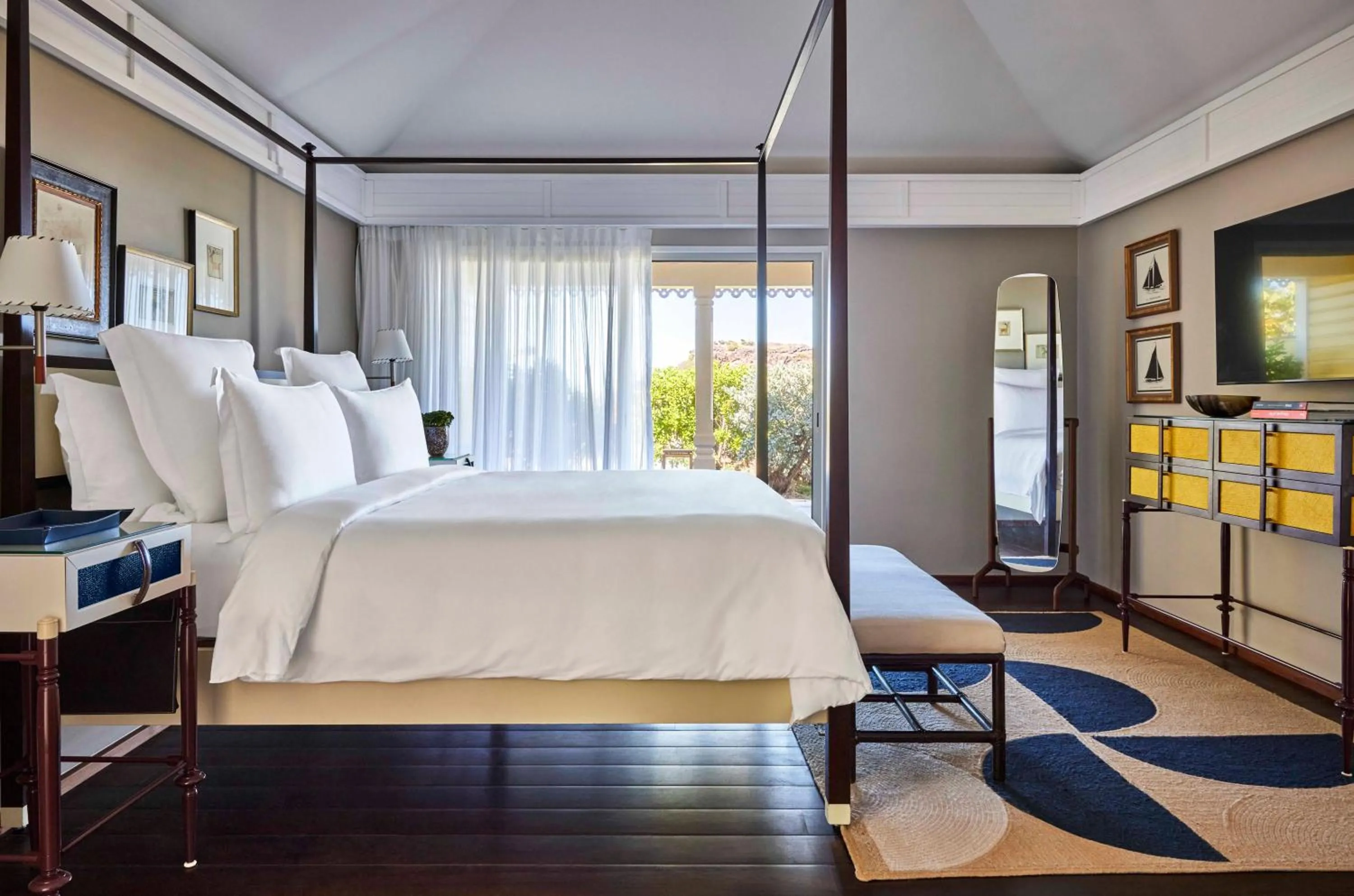 Bed in Rosewood Le Guanahani St Barth