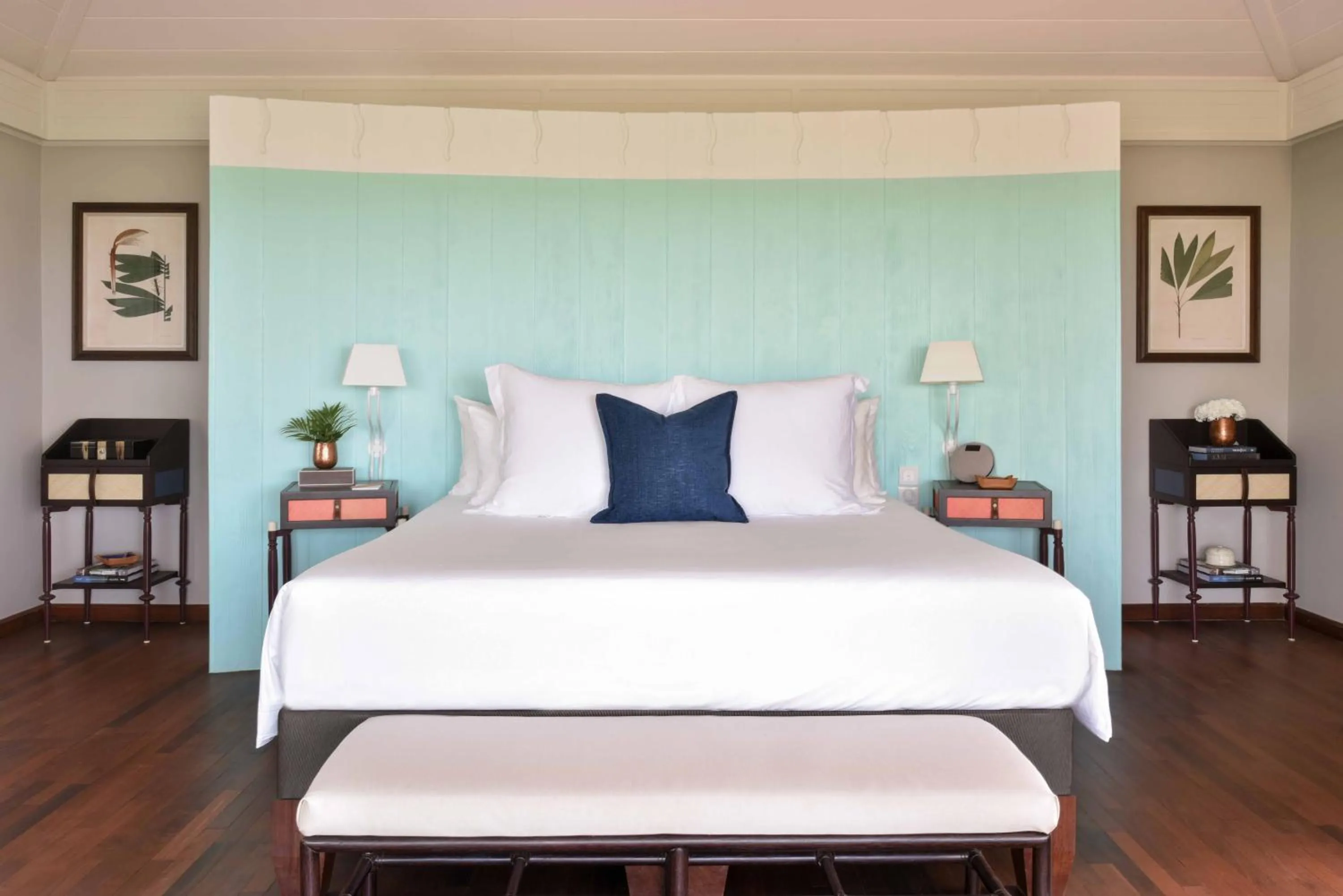 Bed in Rosewood Le Guanahani St Barth