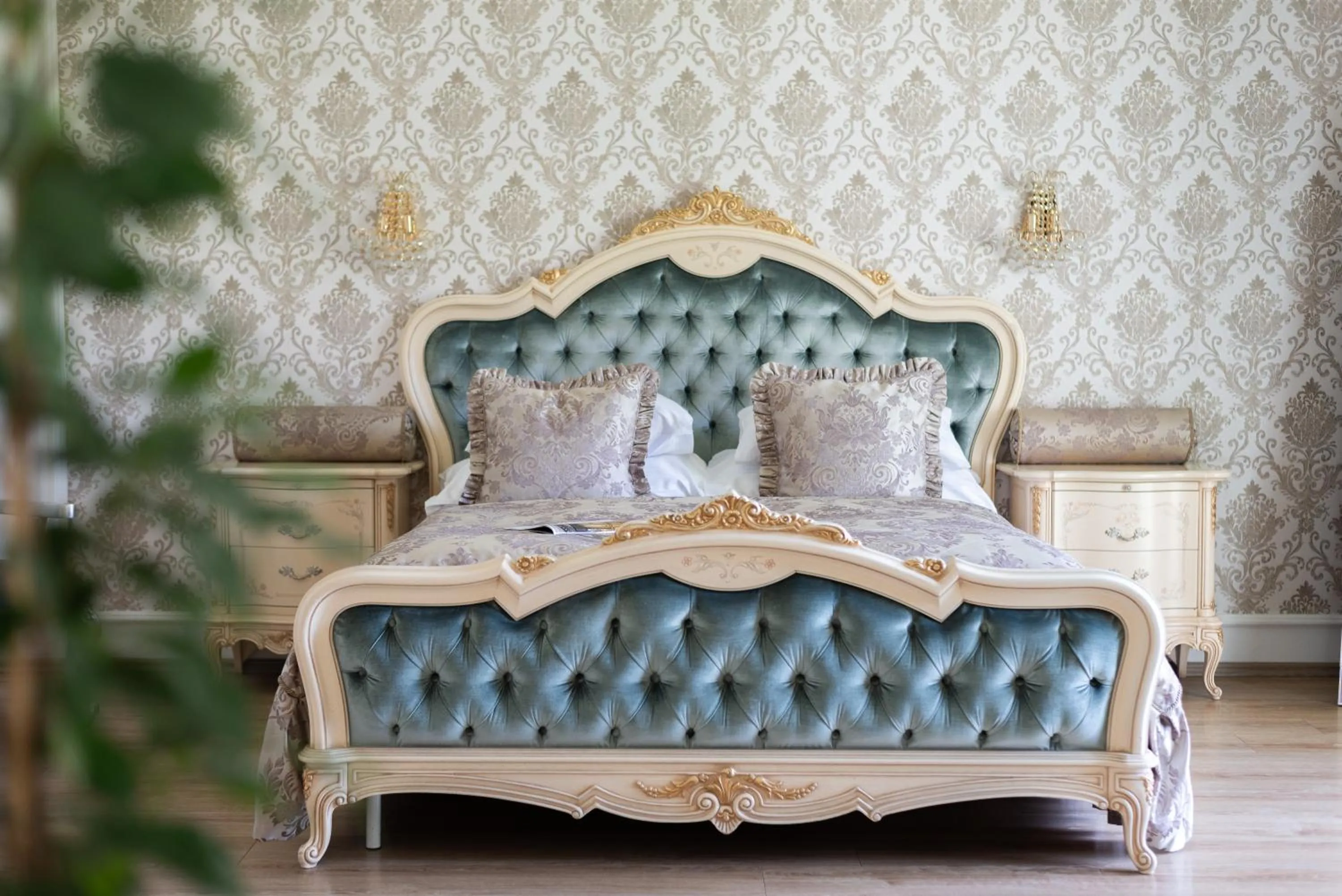 Bed in Wellness & SPA boutique Hotel pod lipkami Prague