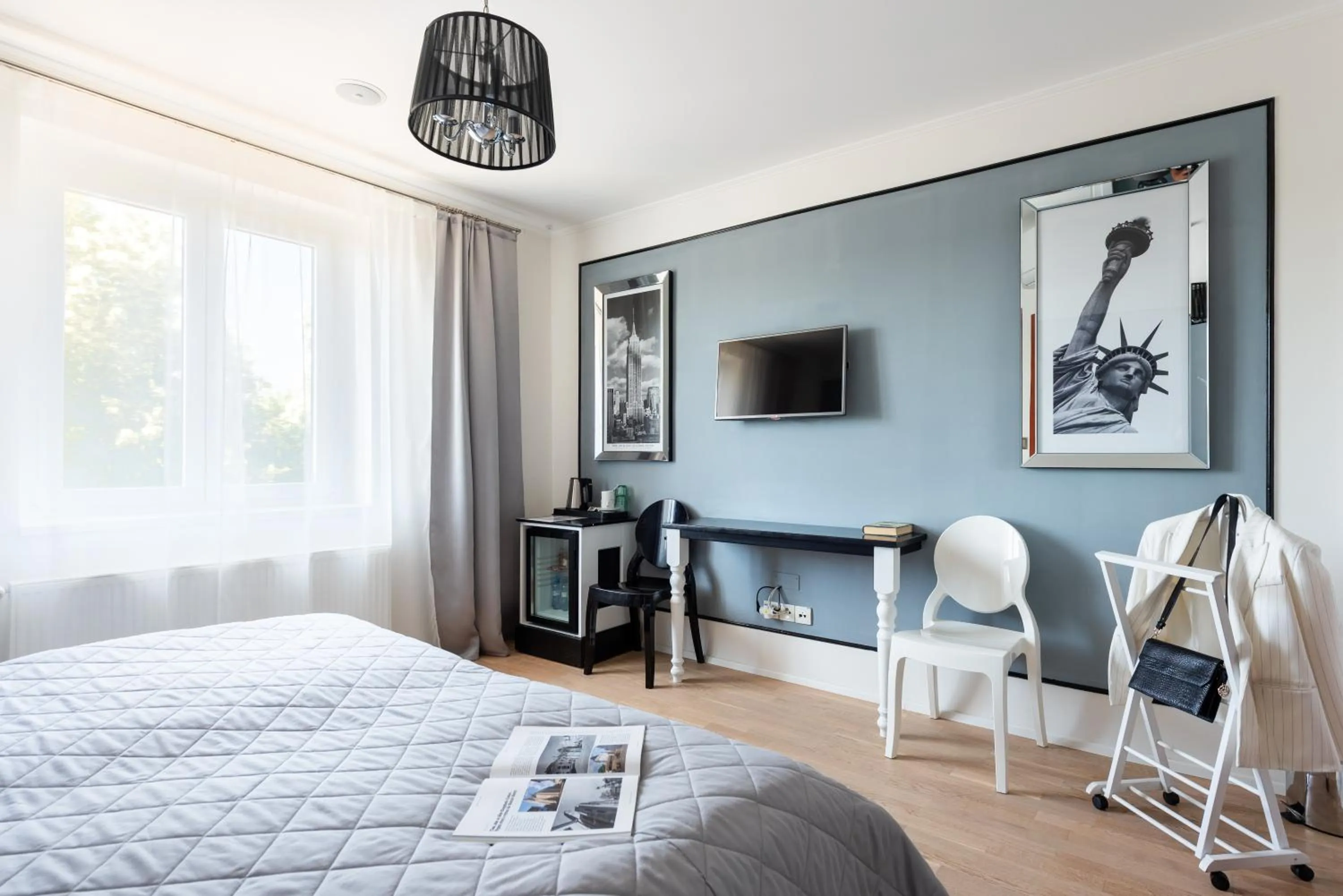 Bed in Wellness & SPA boutique Hotel pod lipkami Prague