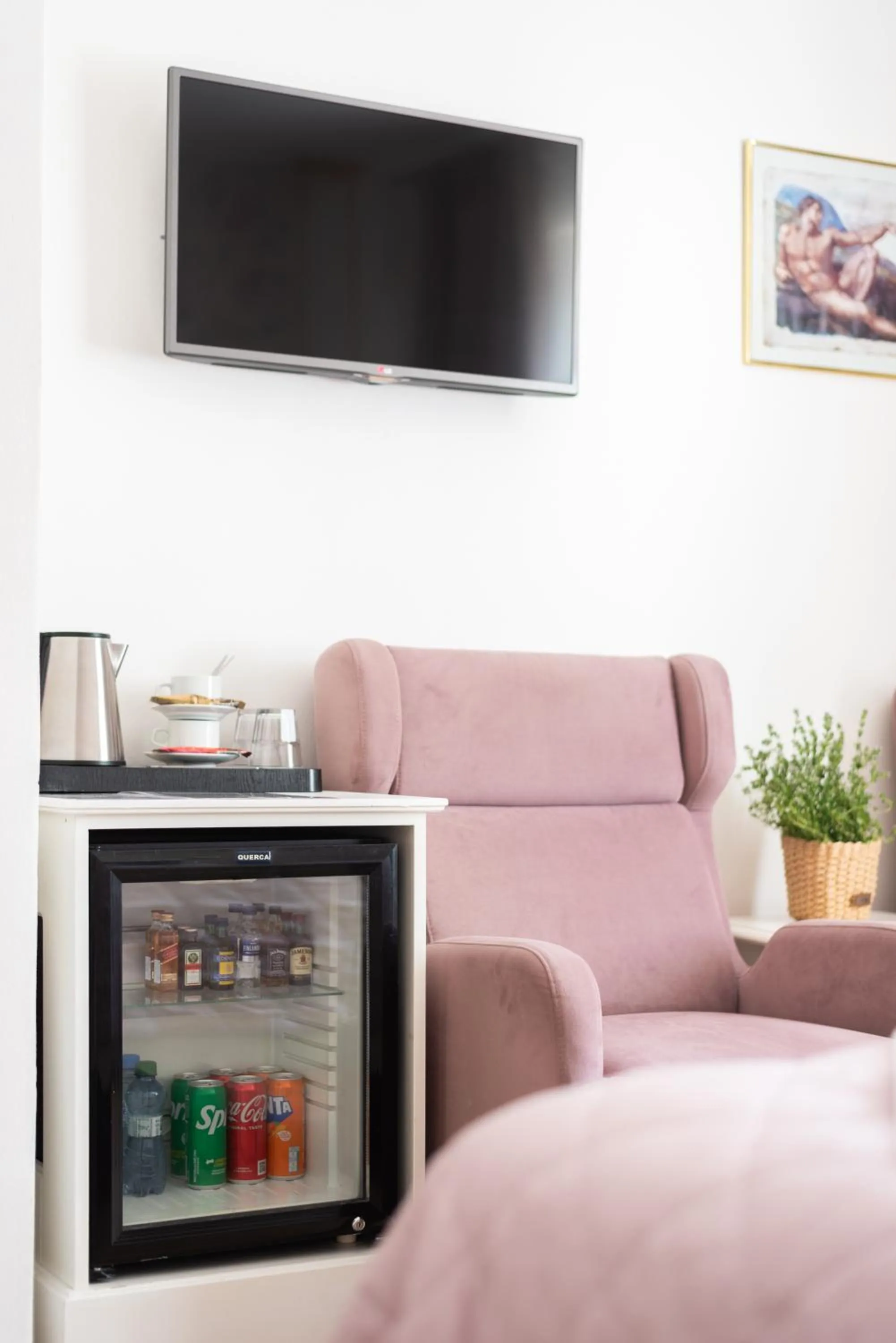 Seating area in Wellness & SPA boutique Hotel pod lipkami Prague