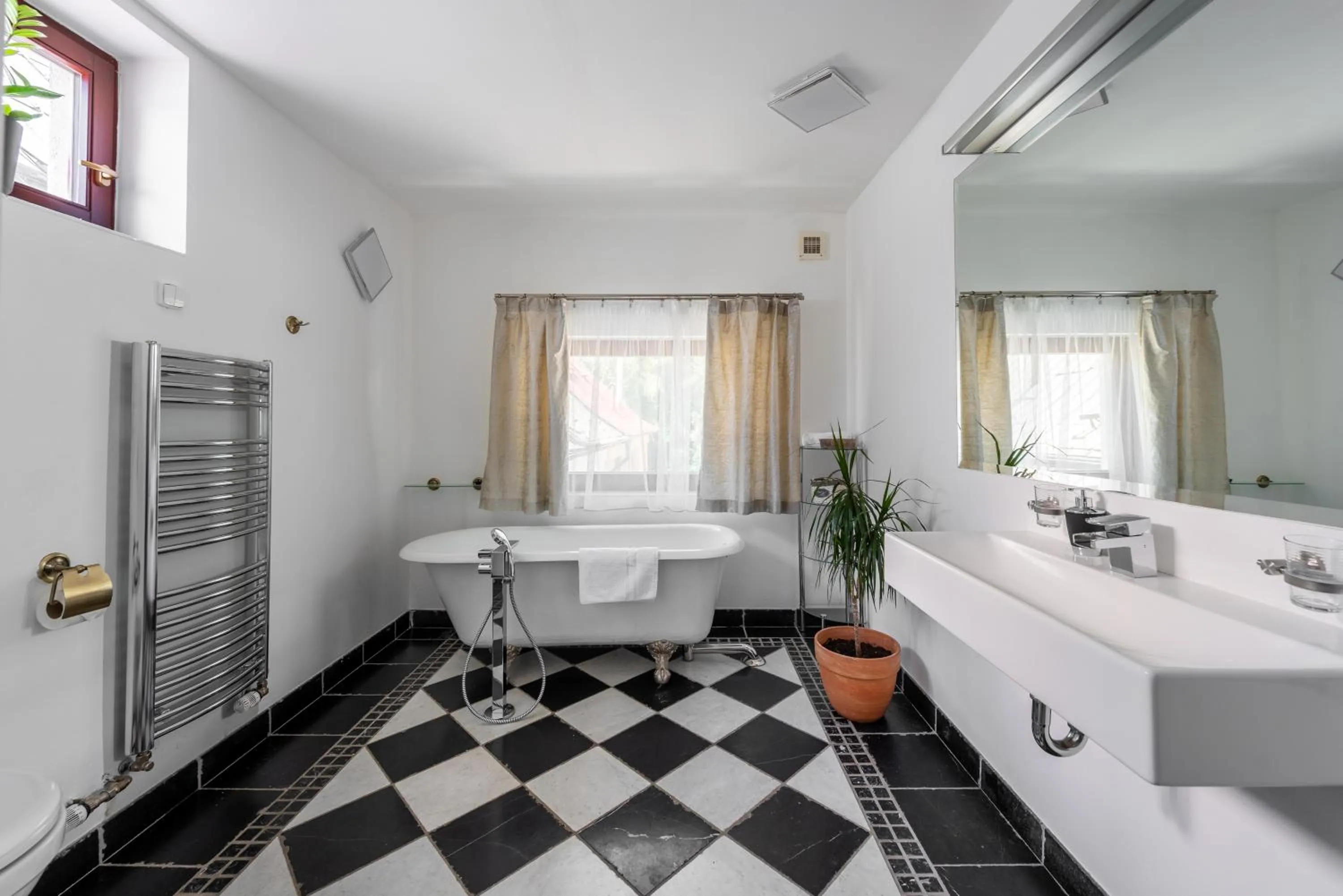 Bathroom in Wellness & SPA boutique Hotel pod lipkami Prague