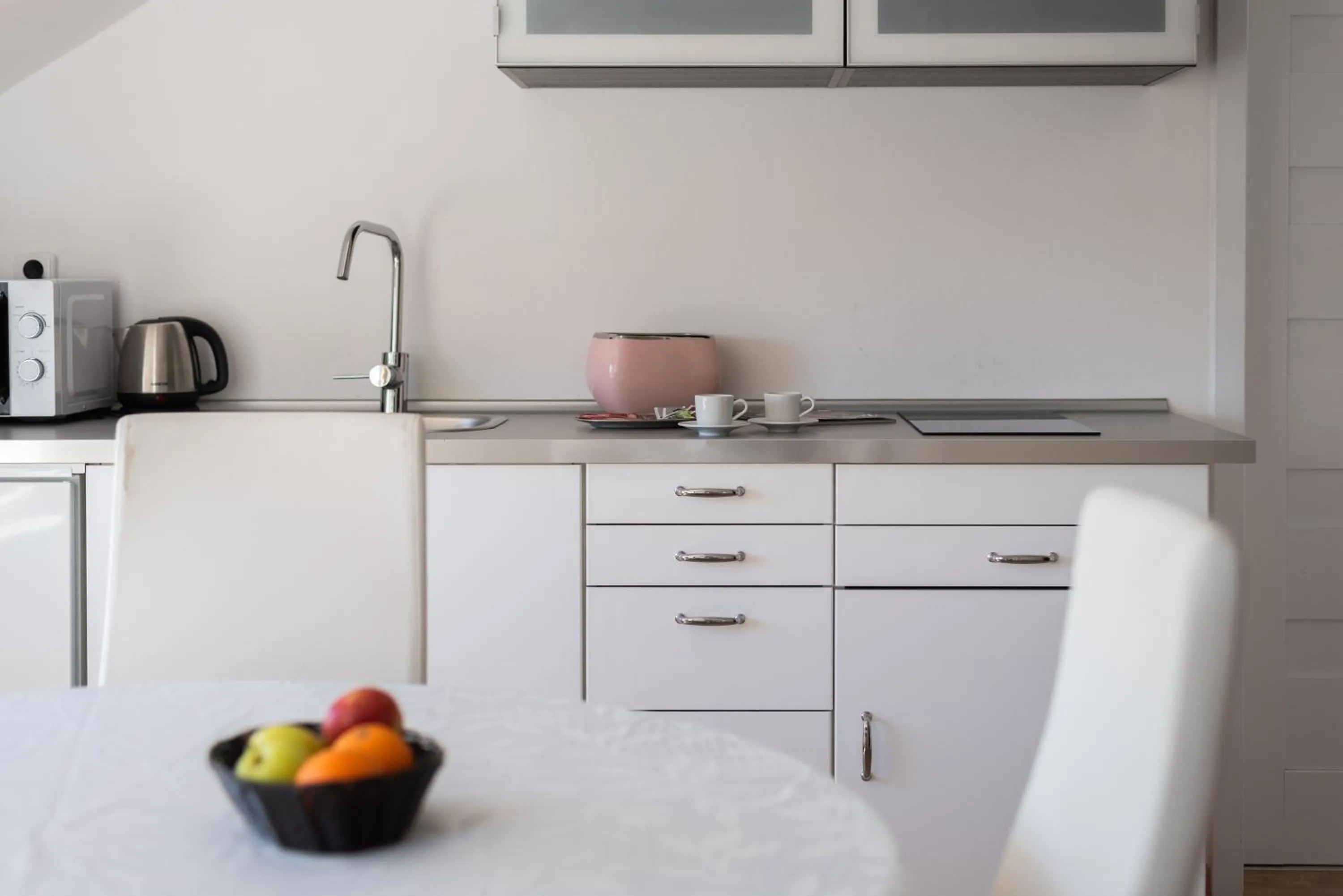 Kitchen or kitchenette in Wellness & SPA boutique Hotel pod lipkami Prague