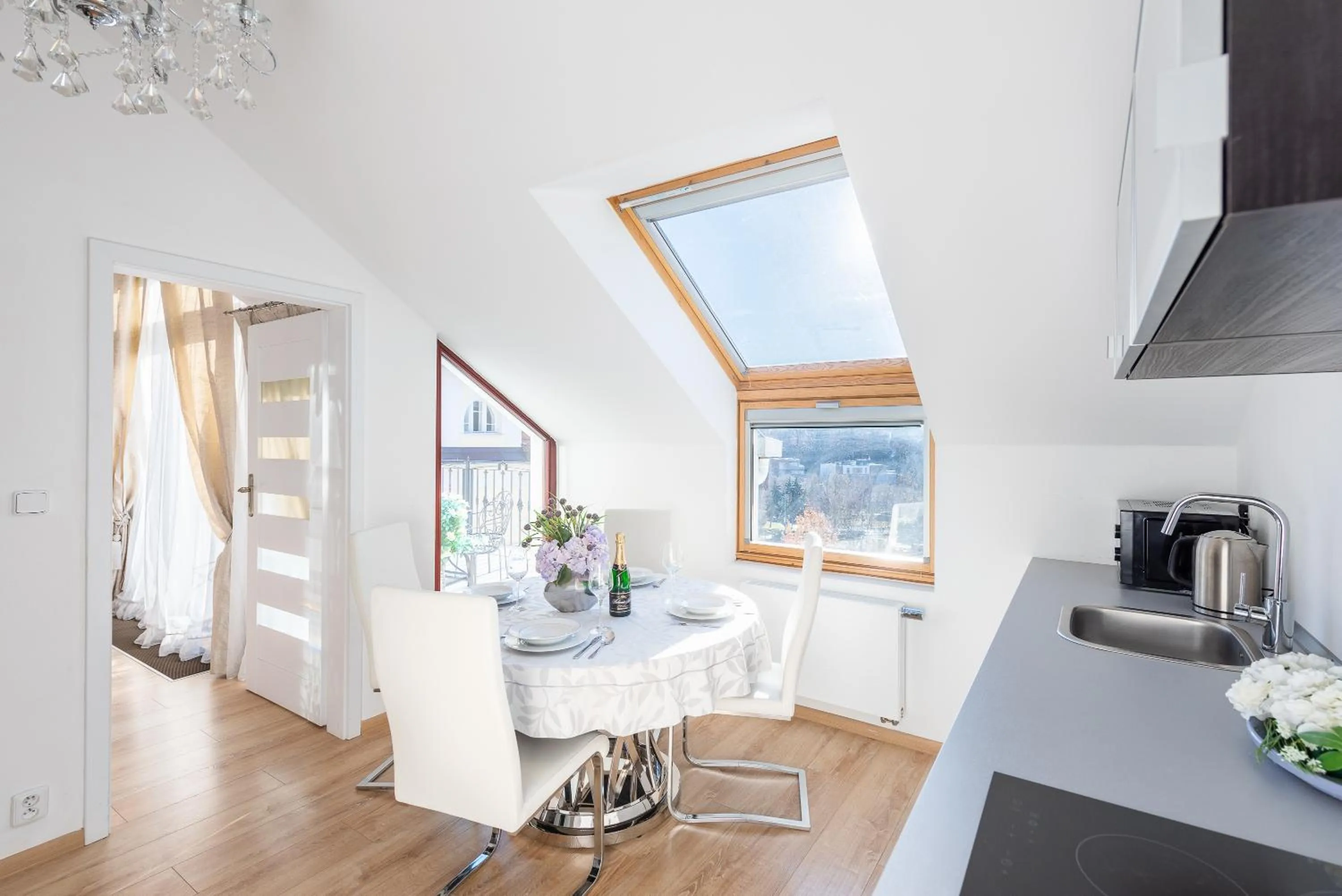 Seating area in Wellness & SPA boutique Hotel pod lipkami Prague