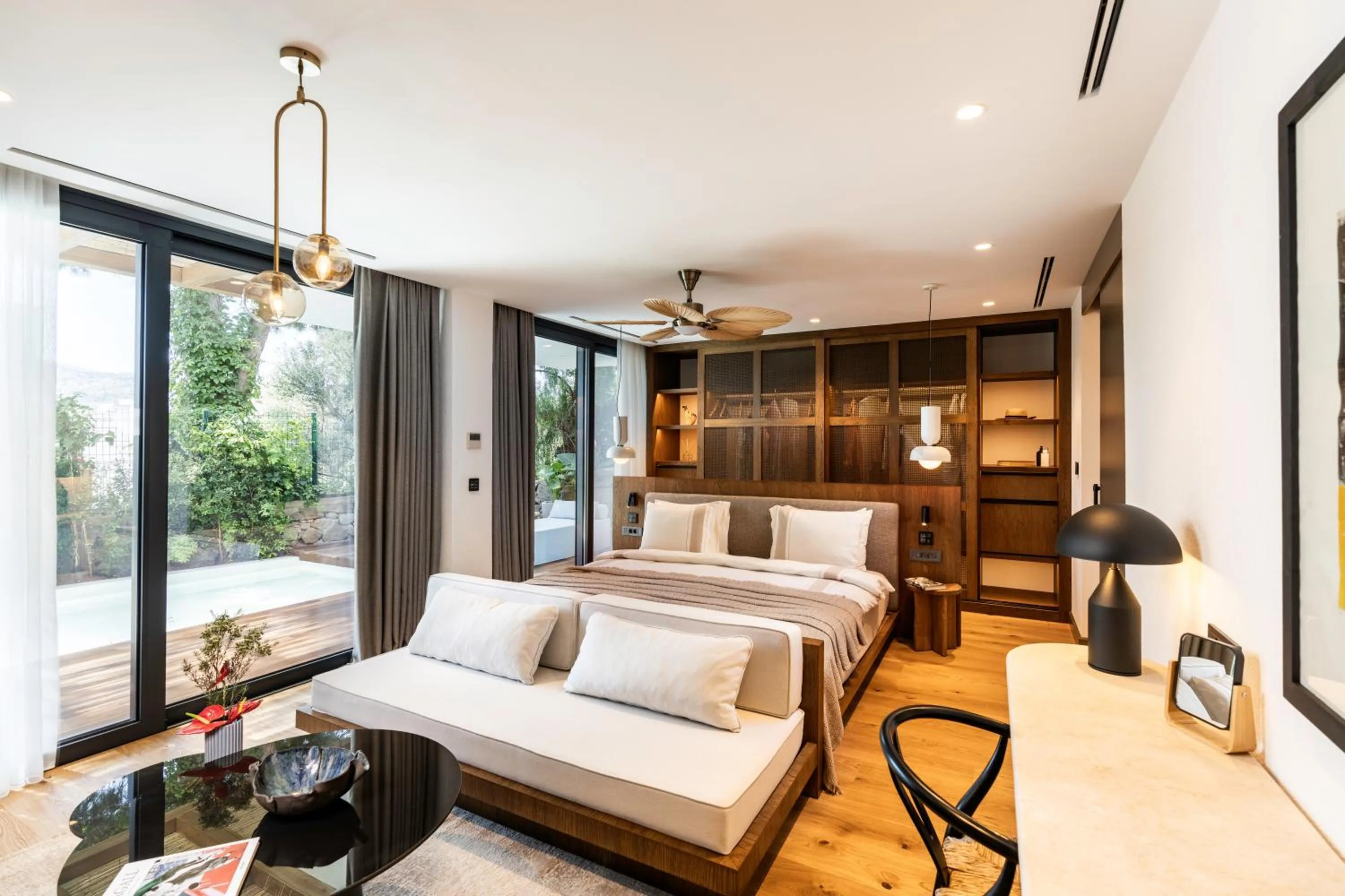 Bedroom in Cape Bodrum Luxury Hotel & Beach