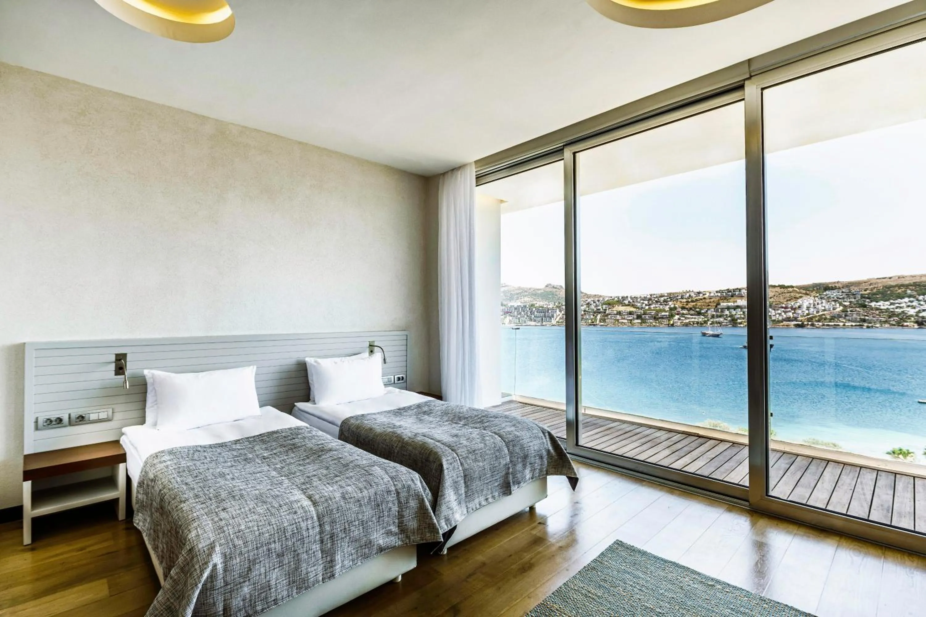Bed in Cape Bodrum Luxury Hotel & Beach