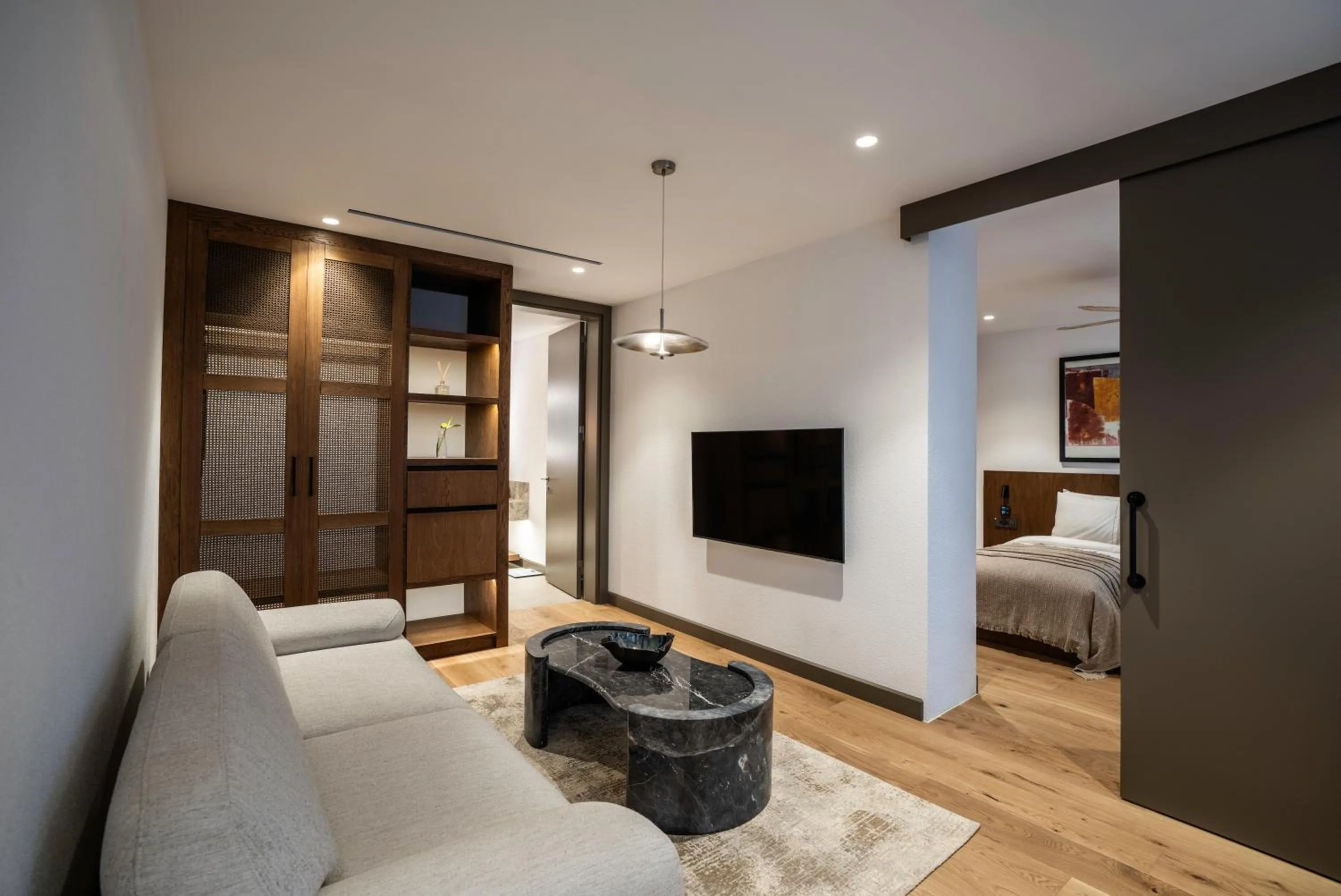 Bathroom, Bed in Cape Bodrum Luxury Hotel & Beach