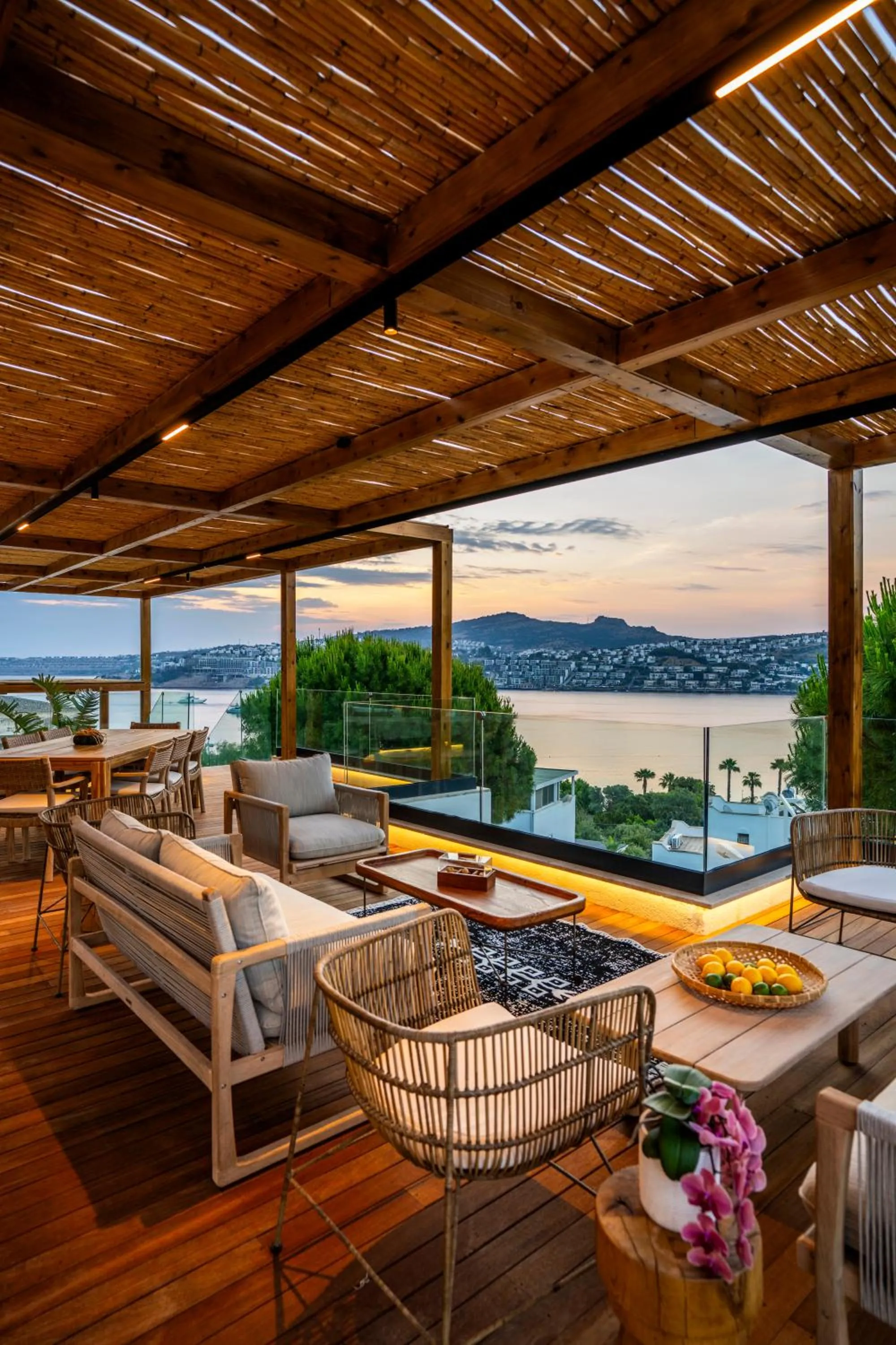 Balcony/Terrace in Cape Bodrum Luxury Hotel & Beach