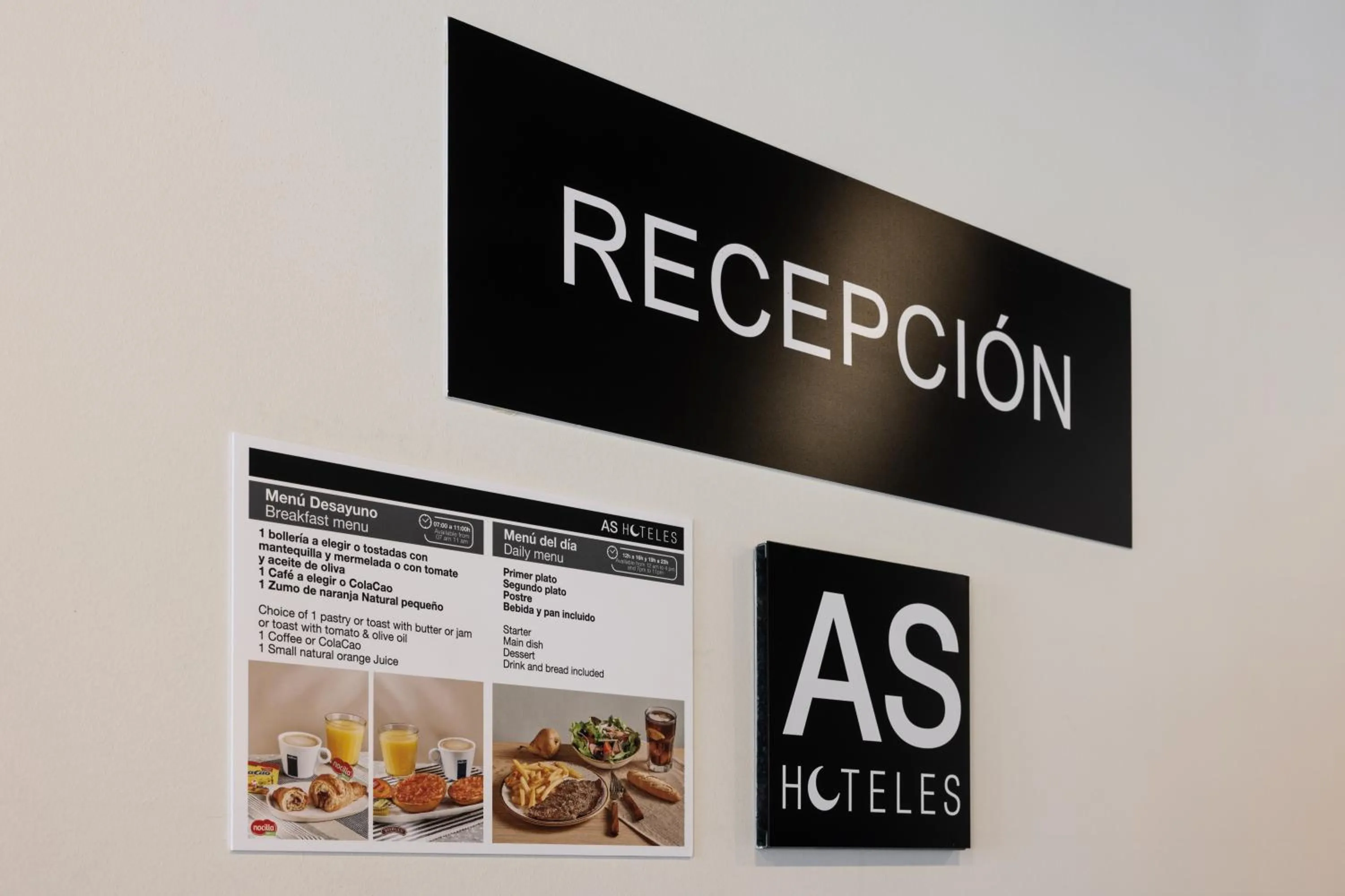 Lobby or reception in AS Hoteles Ponferrada