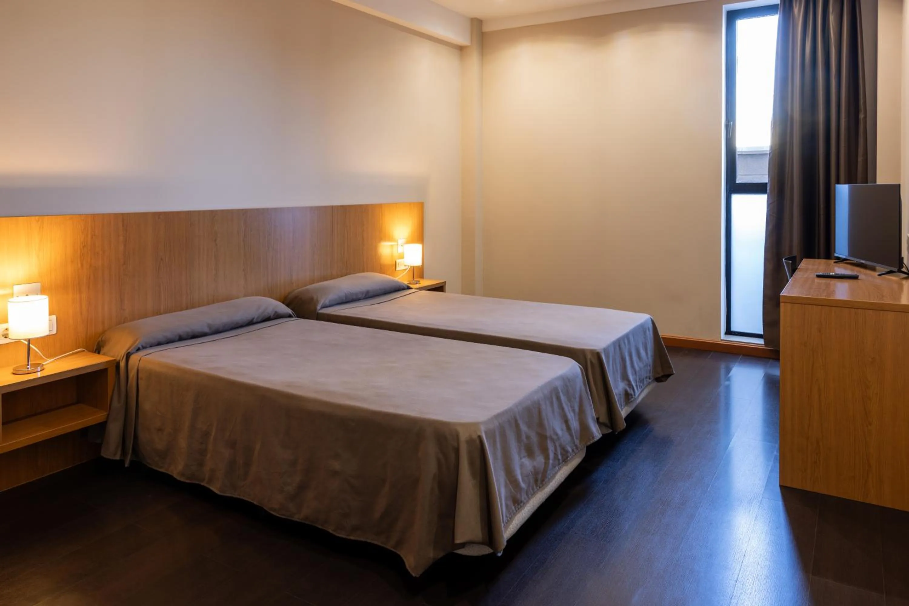 Bed in AS Hoteles Ponferrada