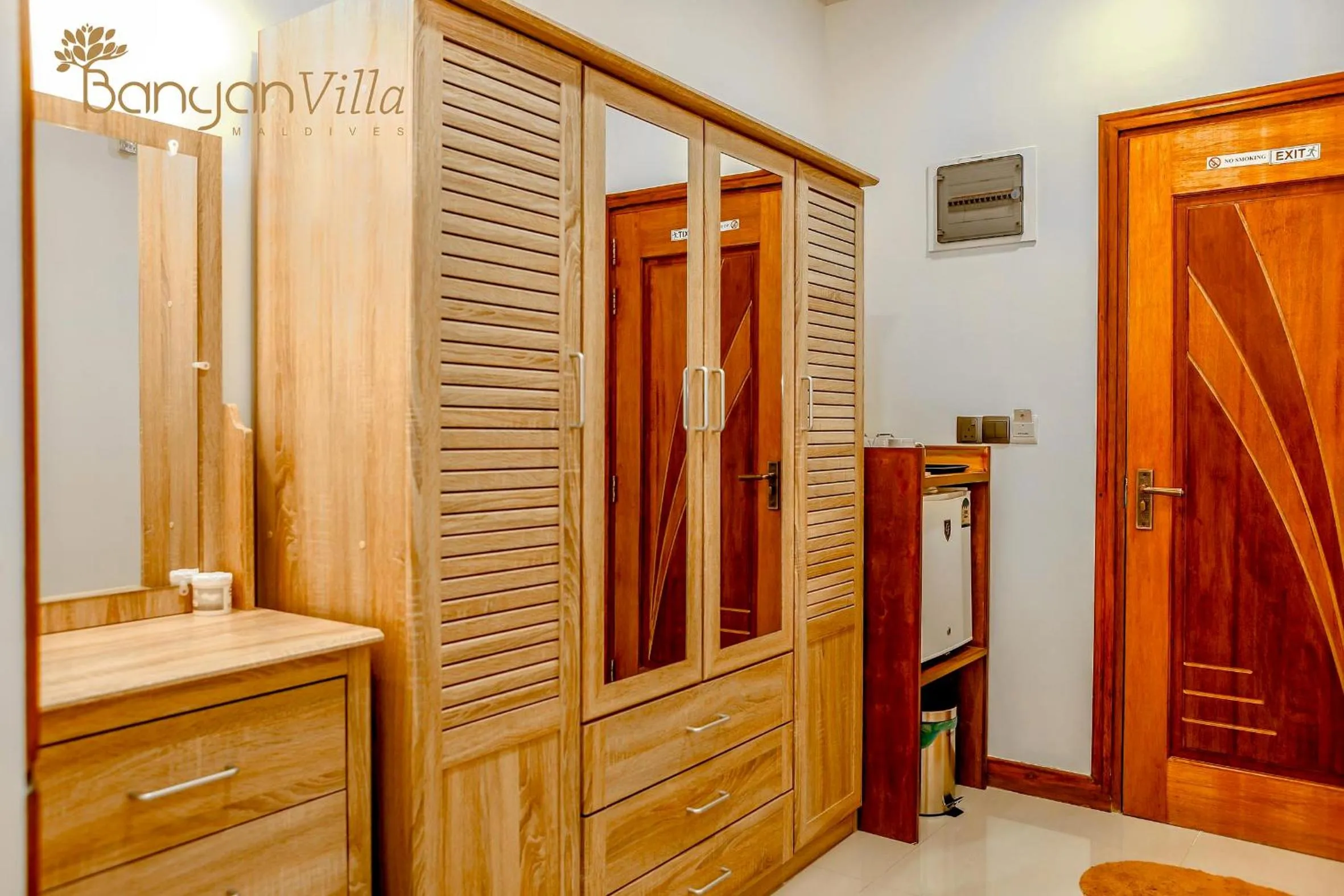 Bedroom in Banyan Villa Maldives Dhangethi